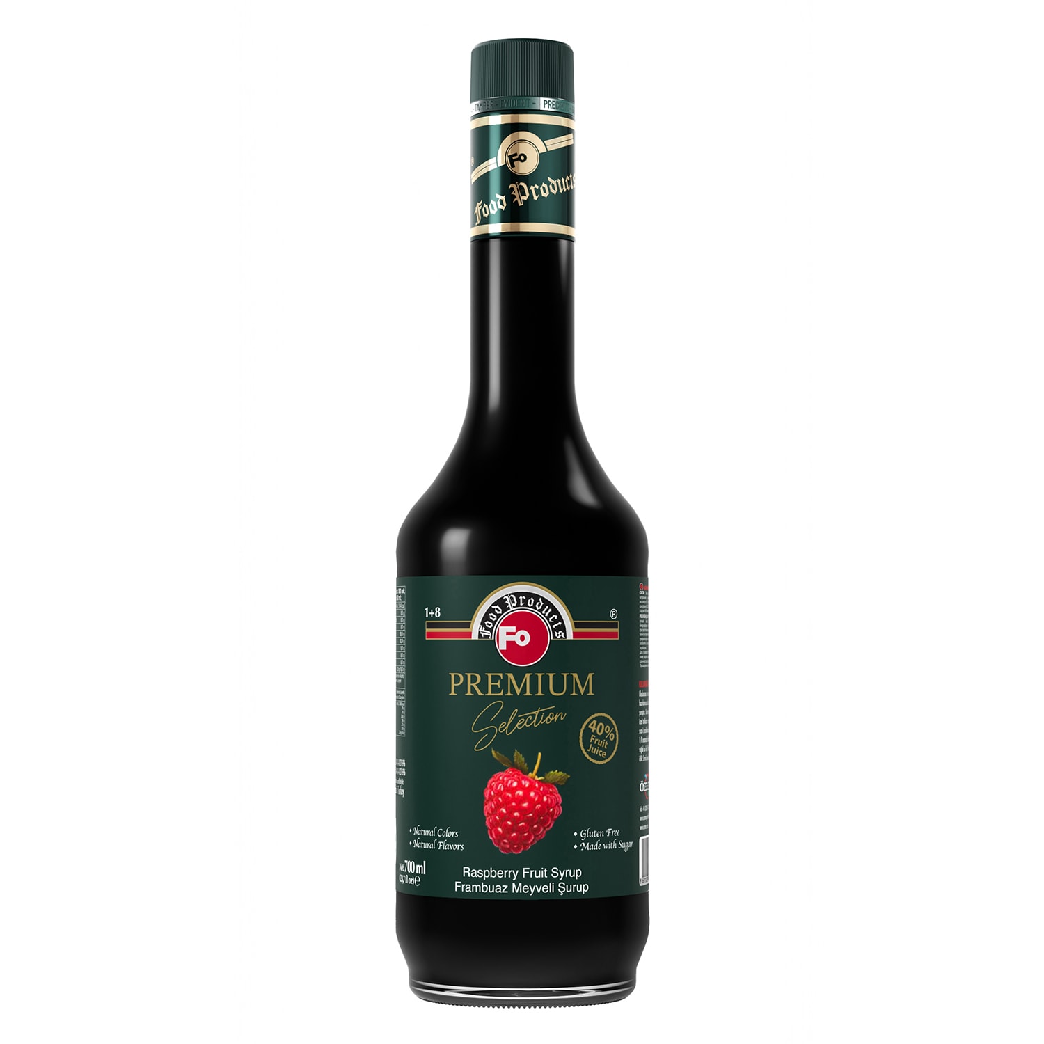 Frambuaz Meyveli Şurup - Premium 700 ml
