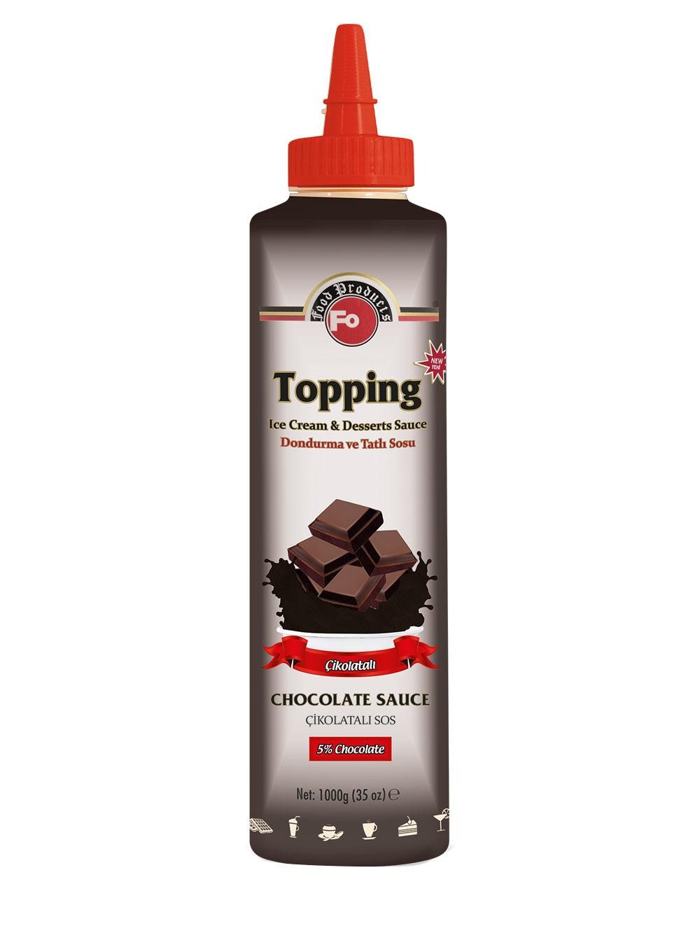 Çikolatalı Dondurma Sosu 1 kg