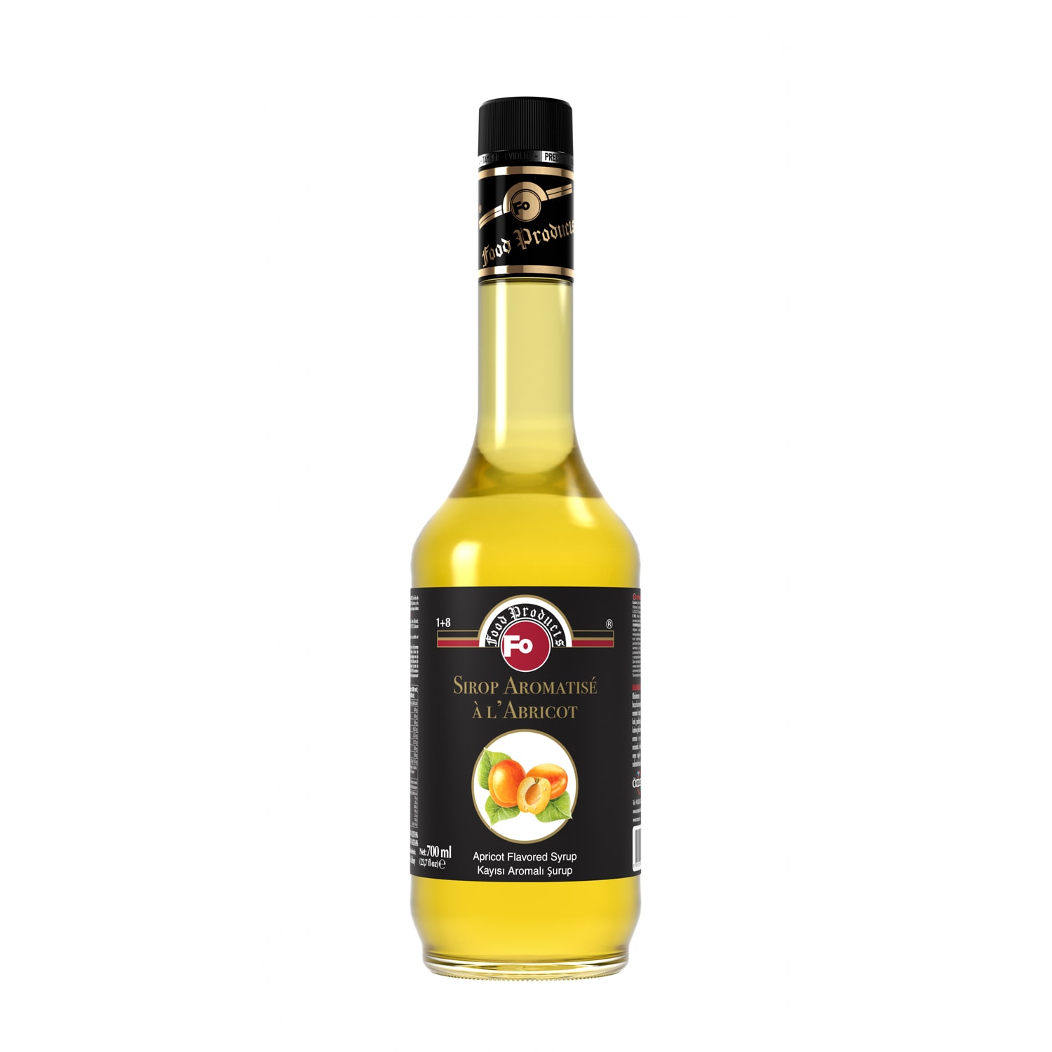 Kayısı Aromalı Şurup 700 ml