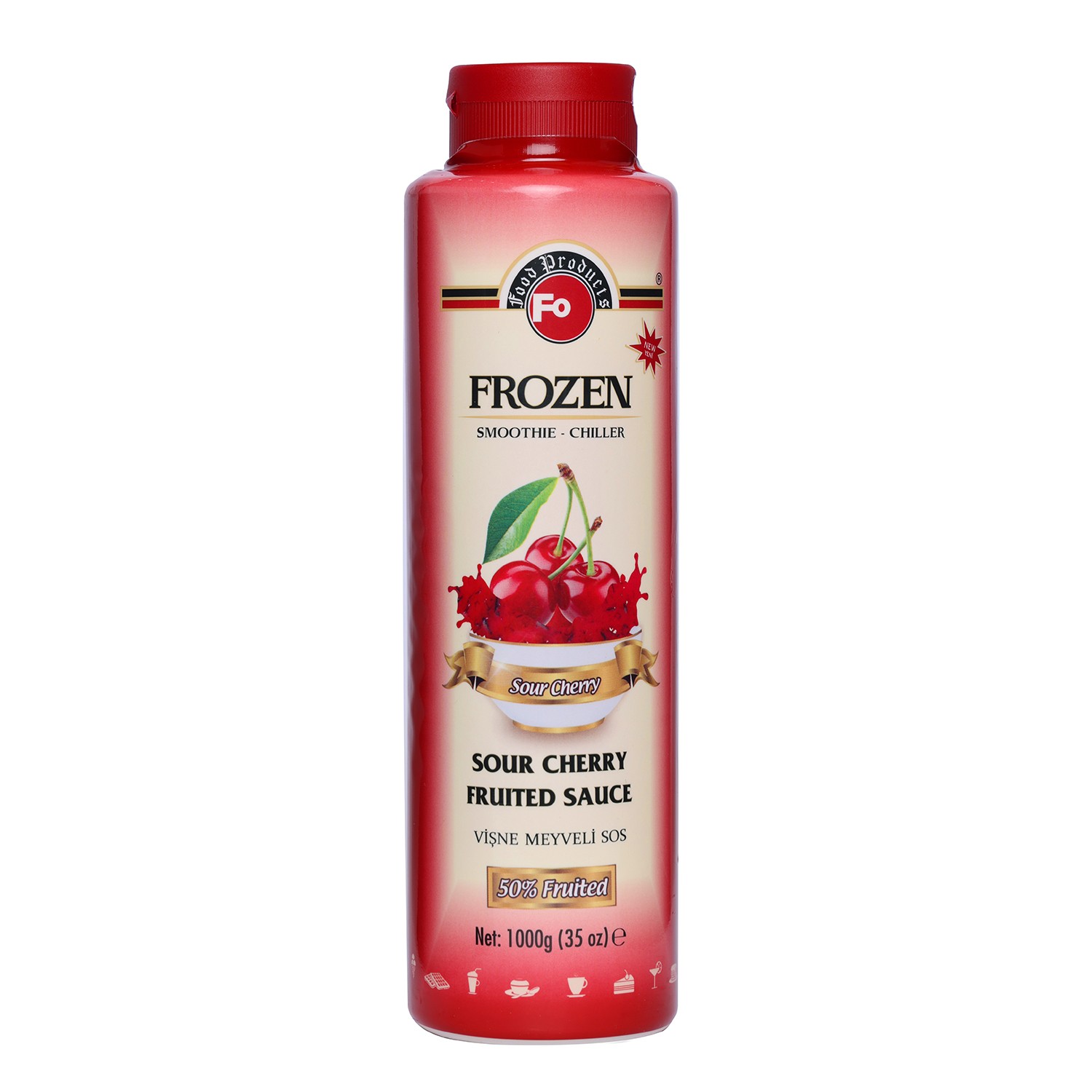 Vişne Meyveli Sos - Frozen 1 kg