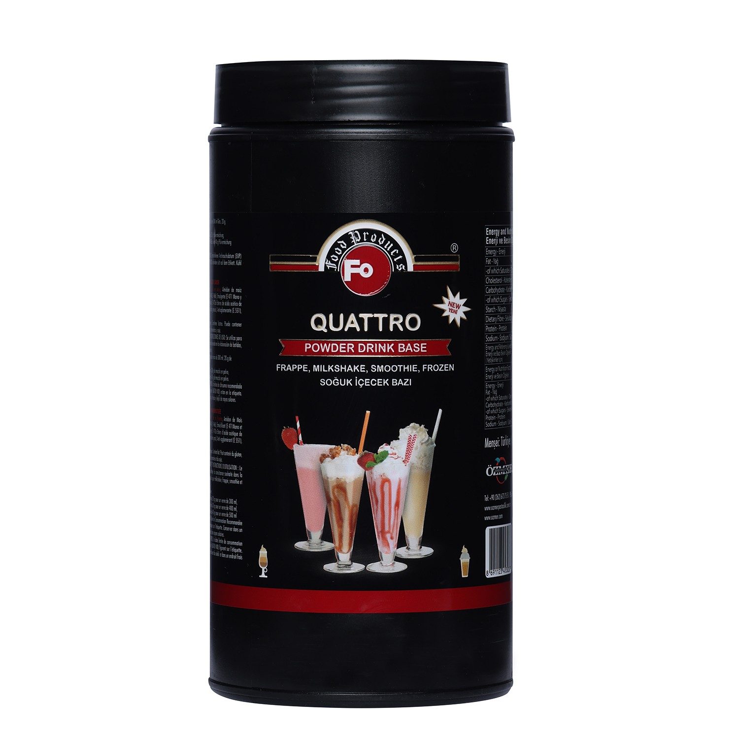 Toz İçecek Bazı - Quattro Baz 1 kg
