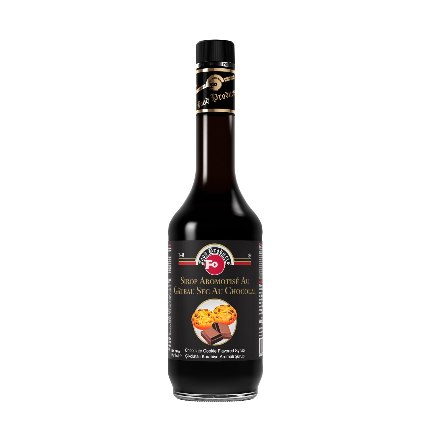 Çikolatalı Kurabiye Aromalı Şurup - Şekerli 700 ml