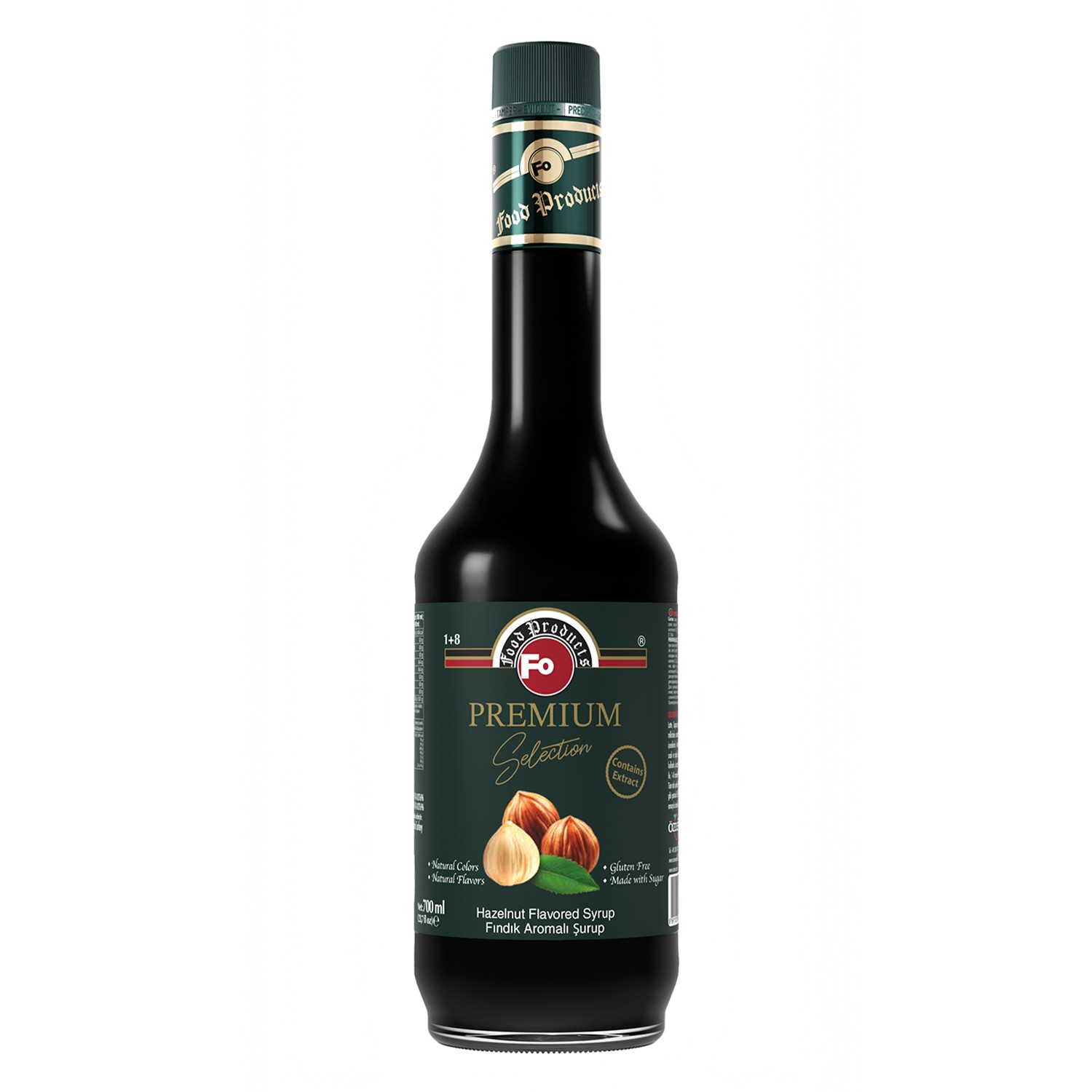 Fındık Aromalı Şurup – Premium 700 ml