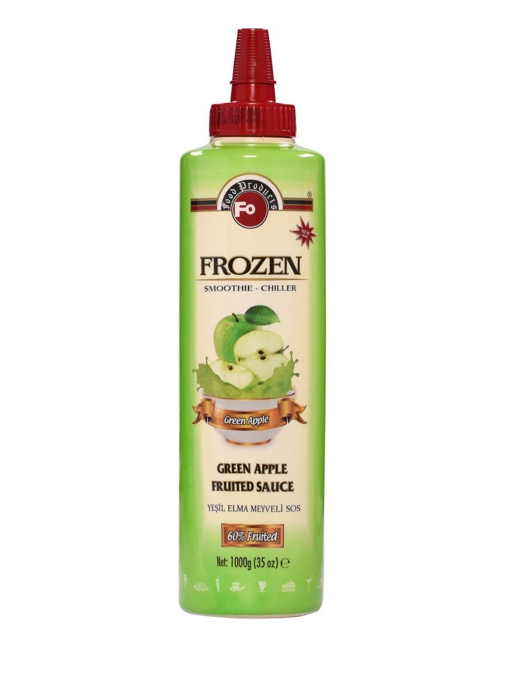 Yeşil Elma Meyveli Sos-Frozen 1 Kg