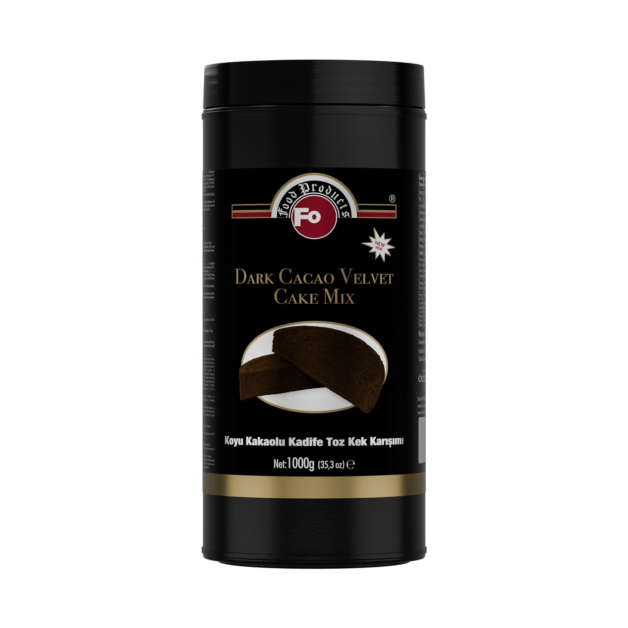 Koyu Kakaolu Kadife Kek Karışımı 1 kg