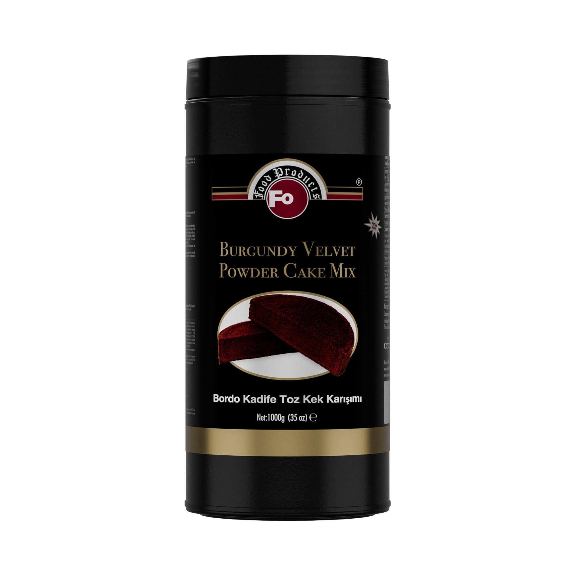 Bordo Kadife Toz Kek Karışımı 1 kg