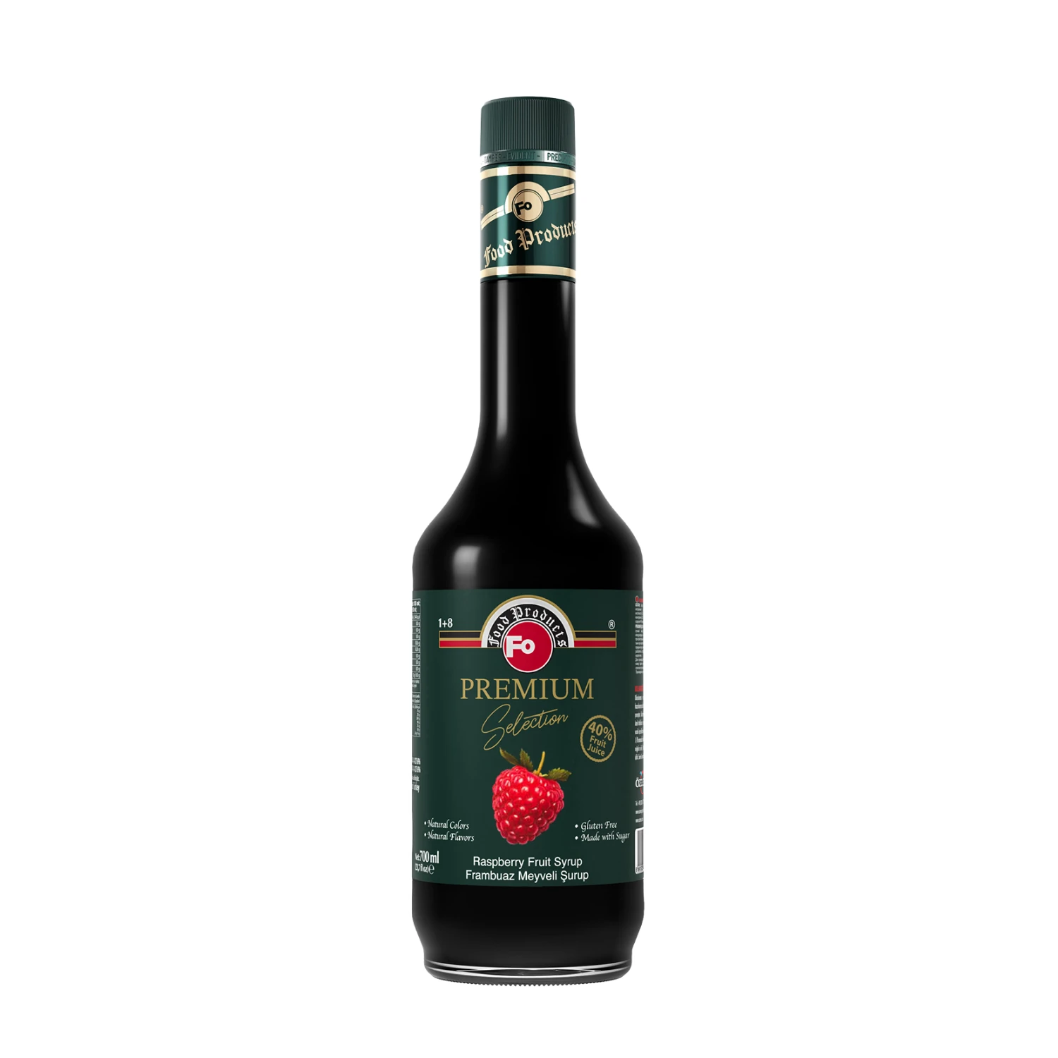 Frambuaz Meyveli Şurup - Premium 700 ml