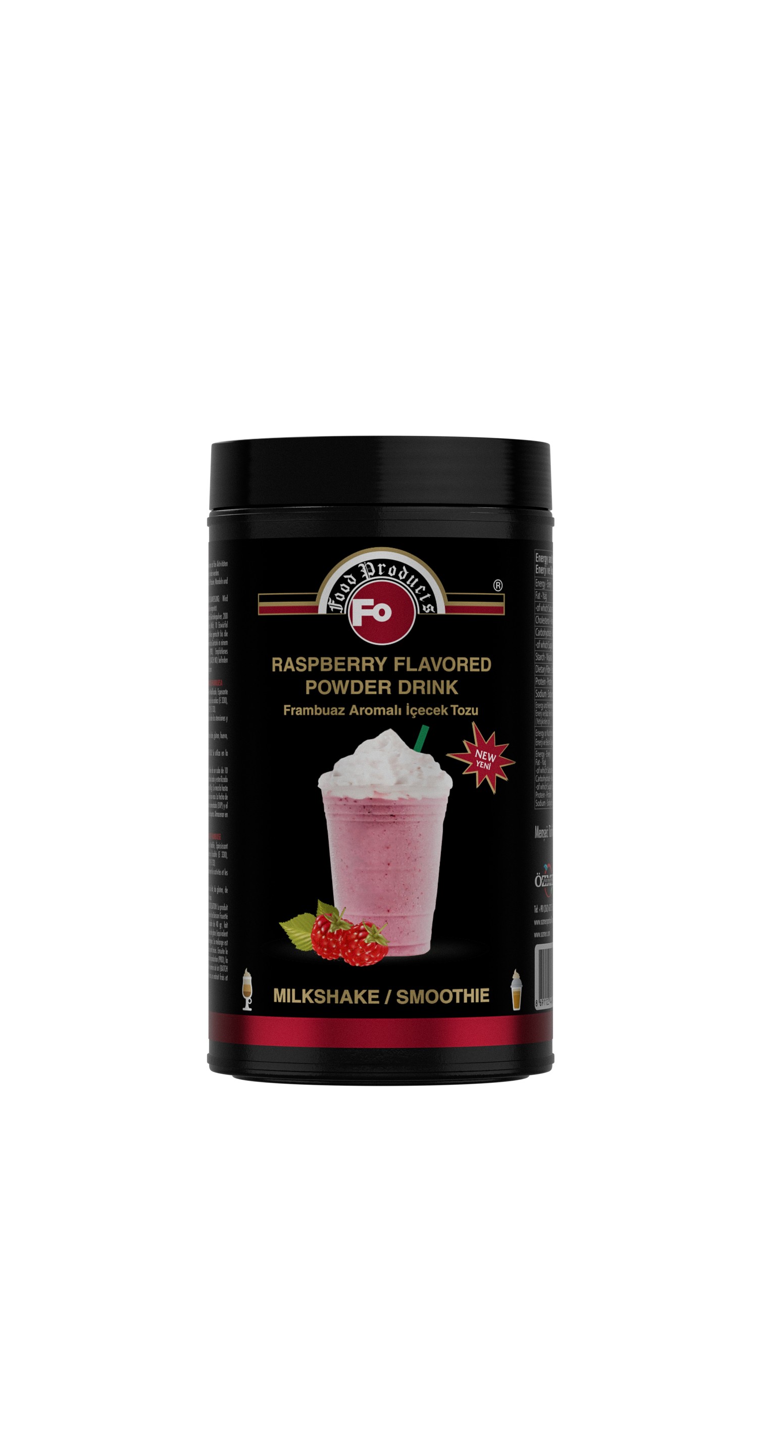 Frambuaz Aromalı İçecek Tozu / Milkshake 1 Kg