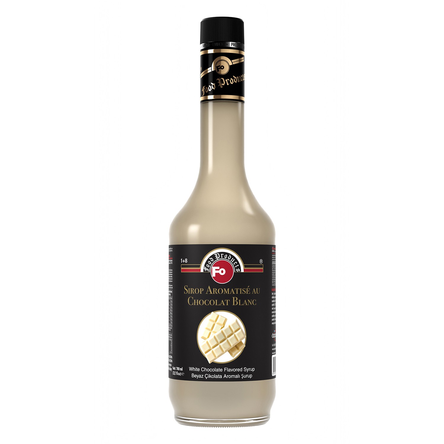 Beyaz Çikolata Aromalı Şurup Şekerli 700 ml