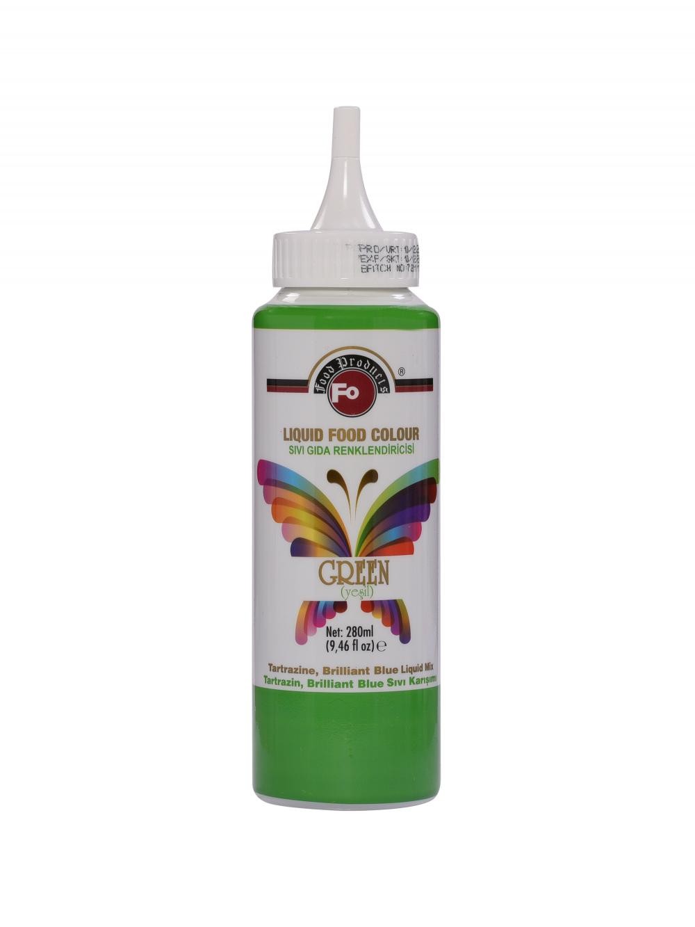 Yeşil Sıvı Gıda Renklendiricisi (280 ml)