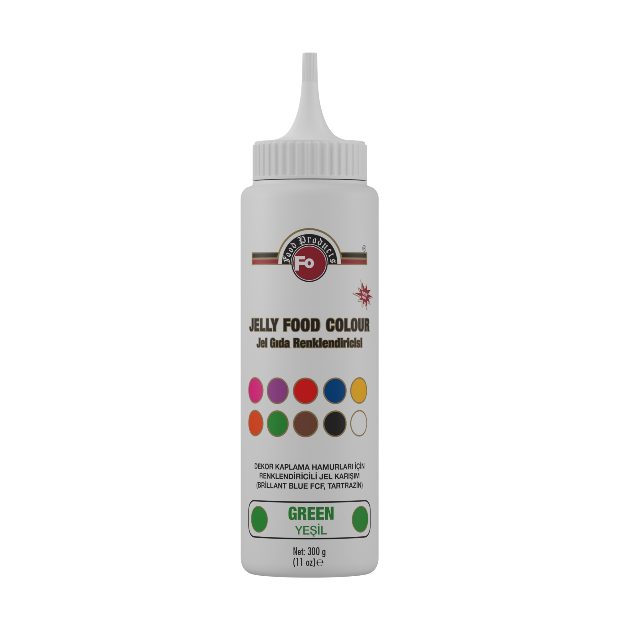 Yeşil Jel Gıda Boyası 300 gr