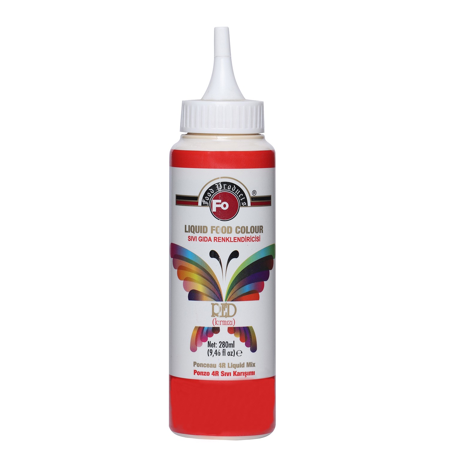 Kırmızı Sıvı Gıda Boyası 280 ml