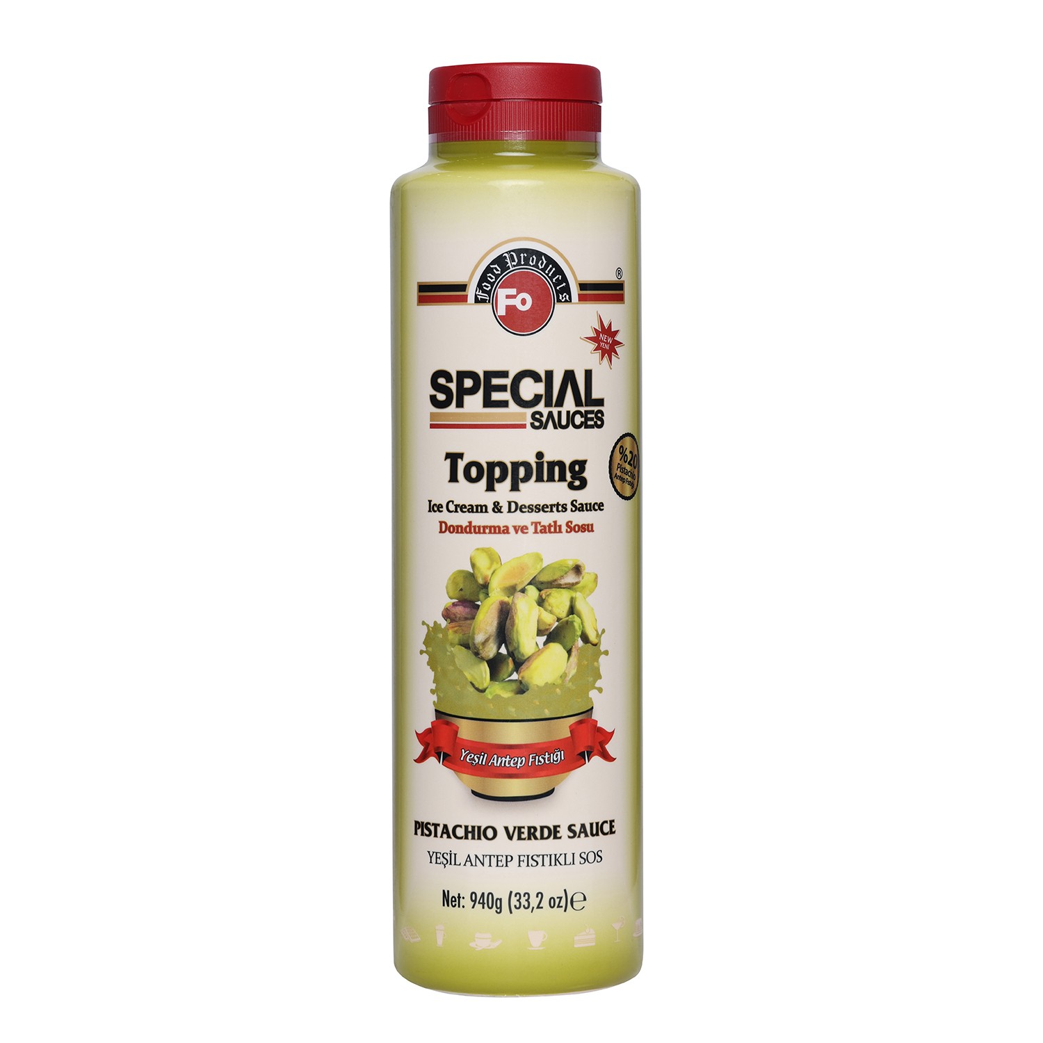 Antep Fıstıklı Special Sos 940 gr (%20)
