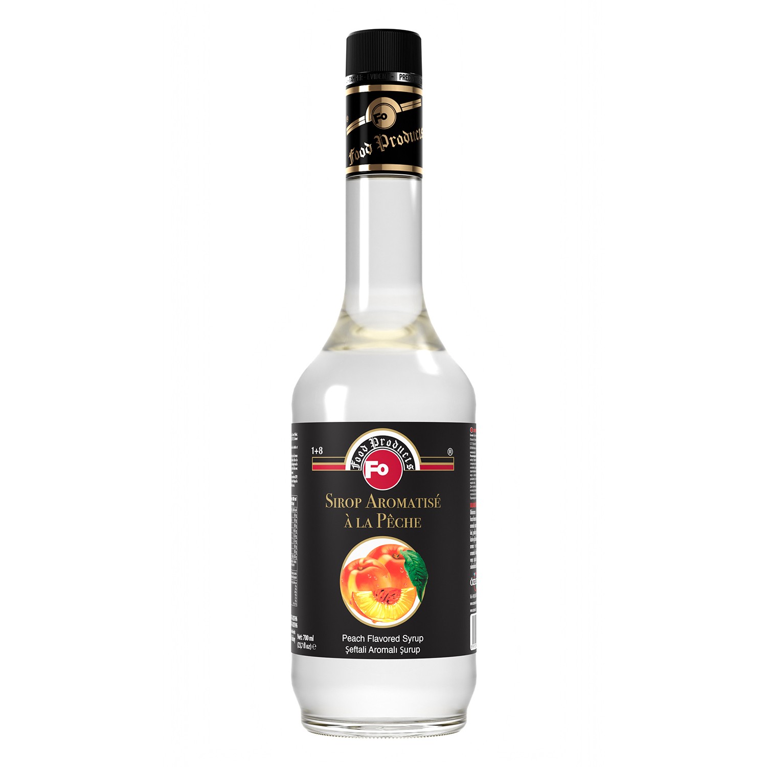 Şeftali Aromalı Şurup 700 ml