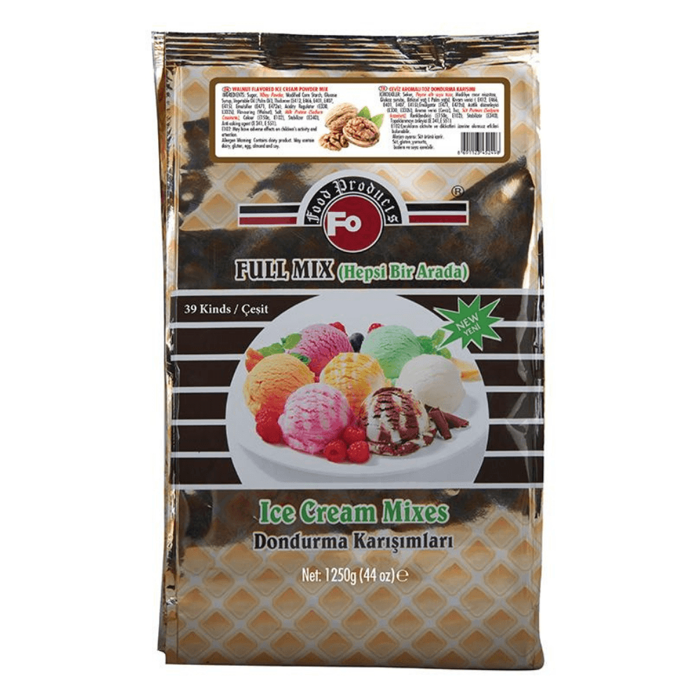 Ceviz Aromalı Toz Dondurma Karışımı 1250g