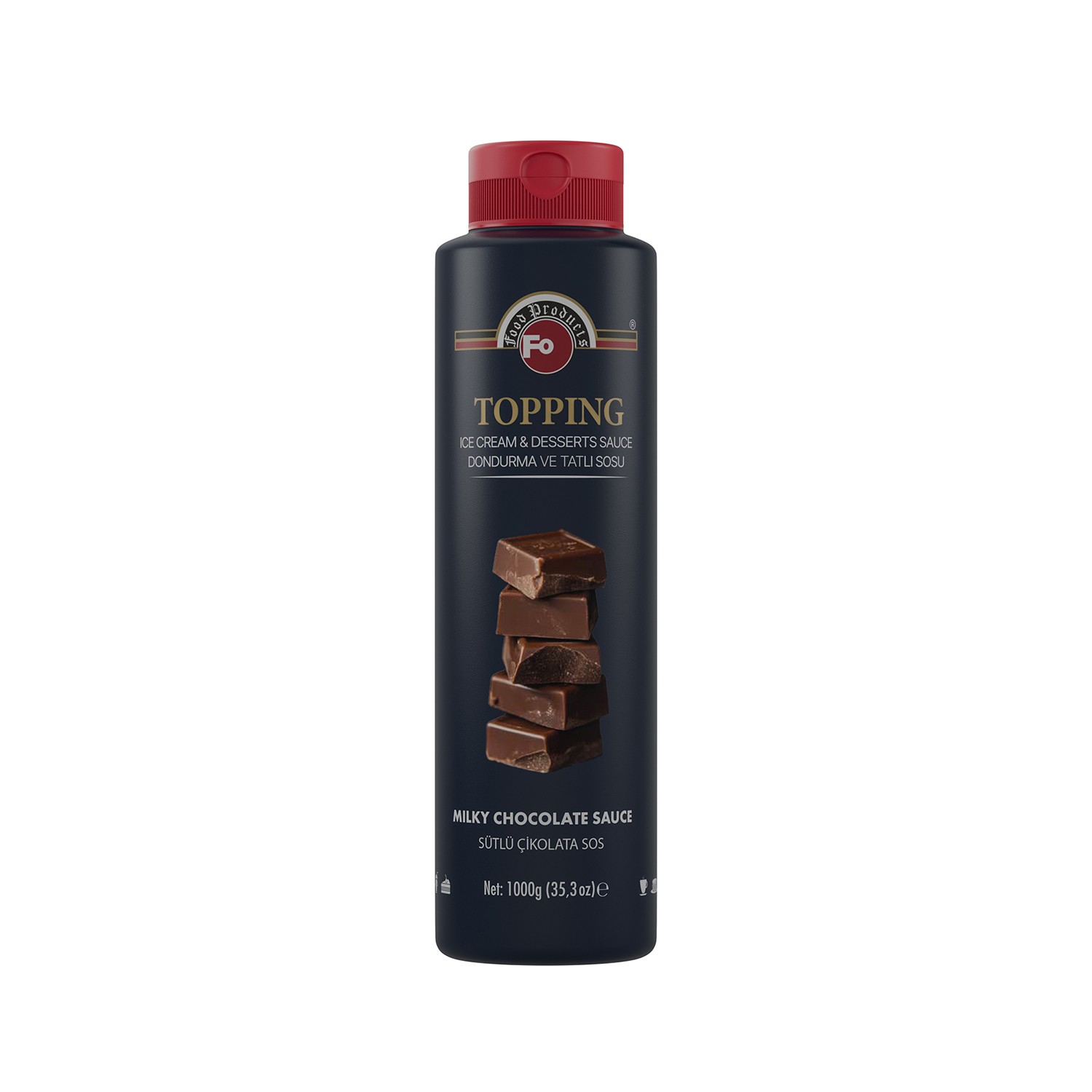 Sütlü Çikolatalı Topping Dondurma Sosu 1 kg