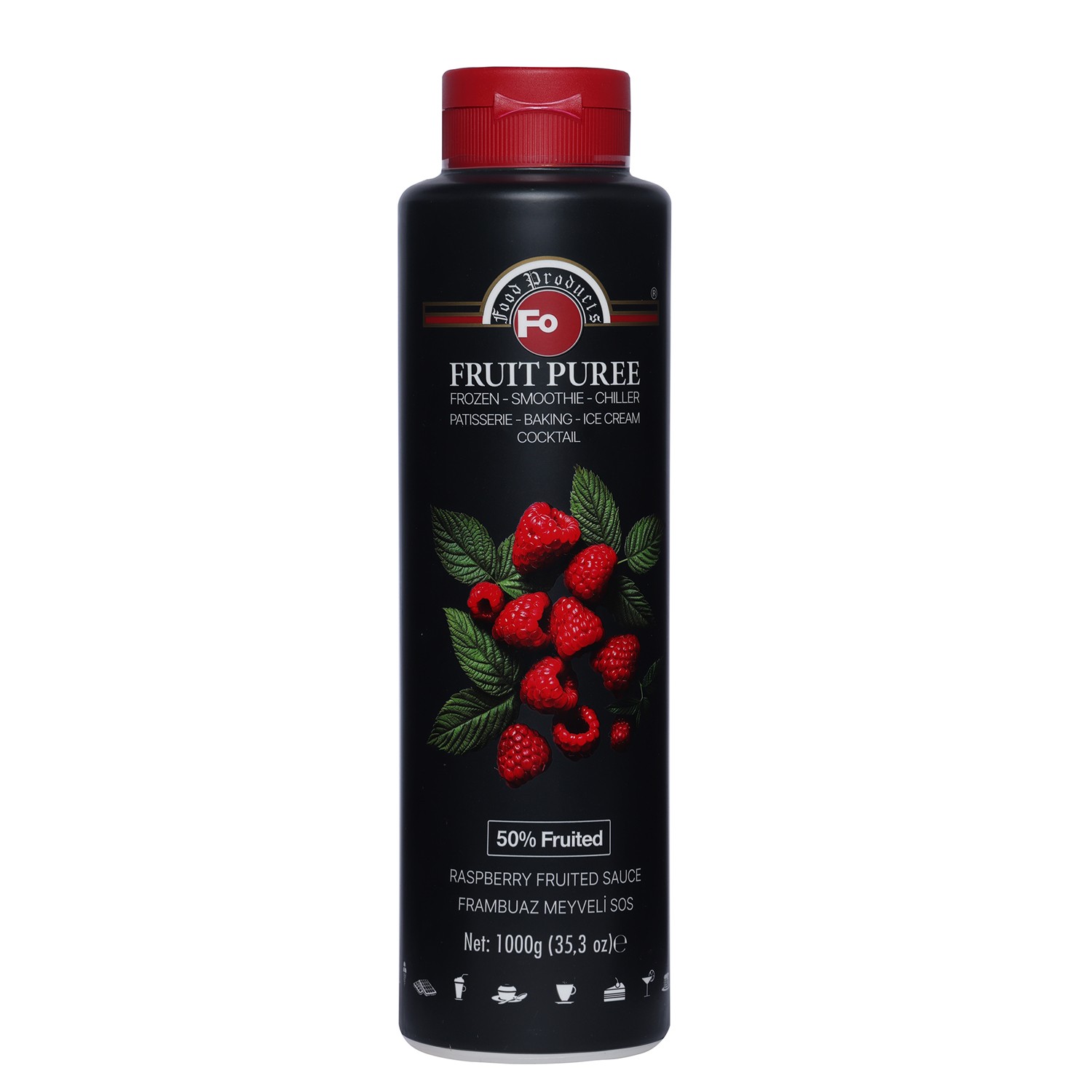 Frambuaz Meyveli Sos - Frozen 1 kg