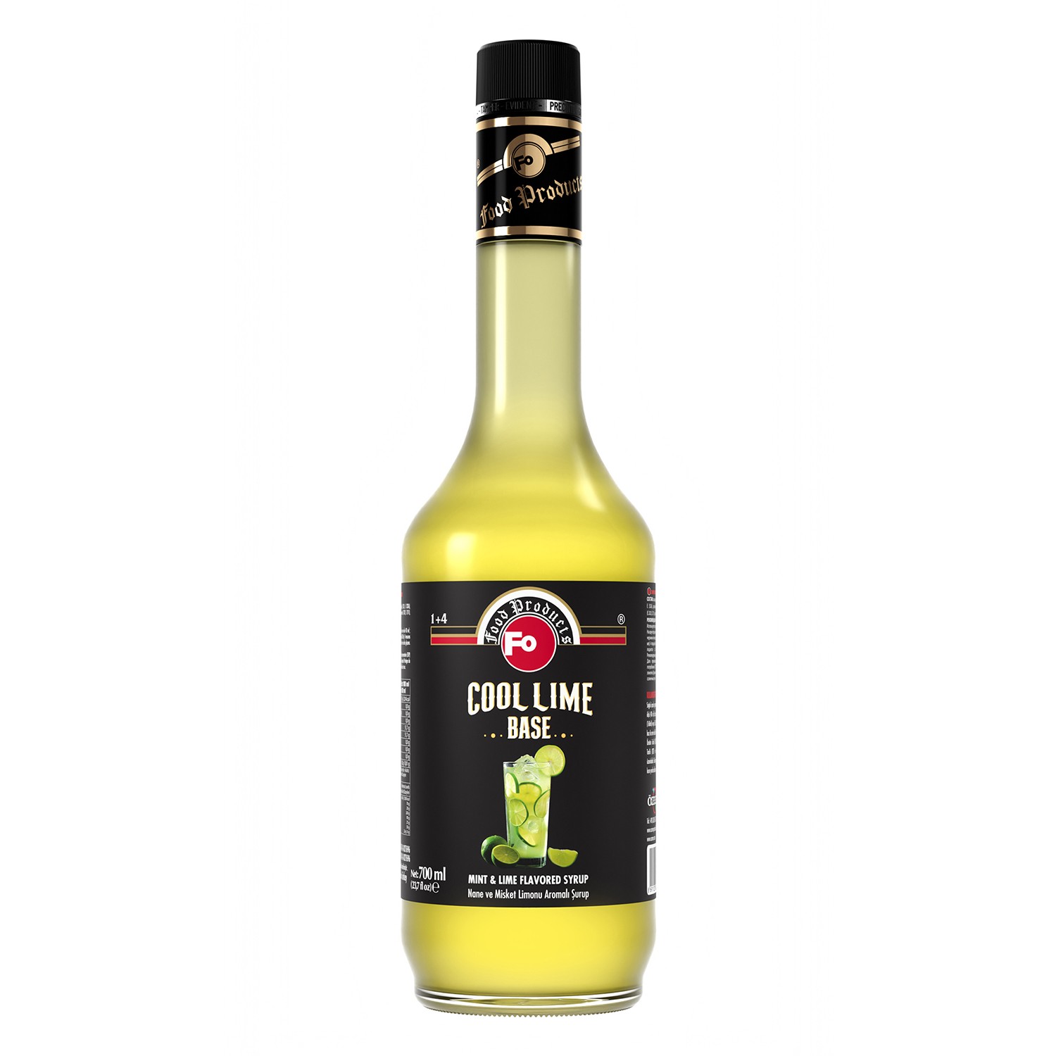 Nane Ve Misket Limonu Aromalı Baz Şurup 700 ml