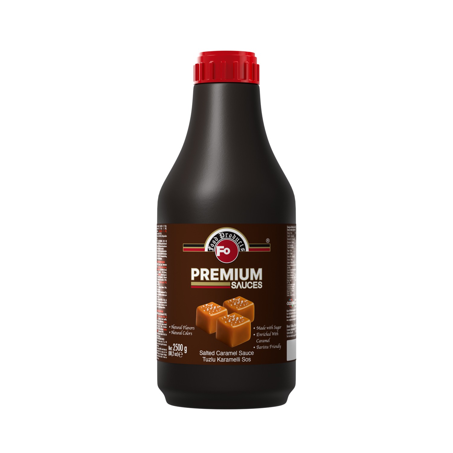 Tuzlu Karamelli Premium Sos 2,5 kg (Pompa Hediyeli)