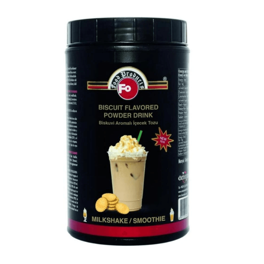 Bisküvi Aromalı İçecek Tozu/Milkshake 1 Kg