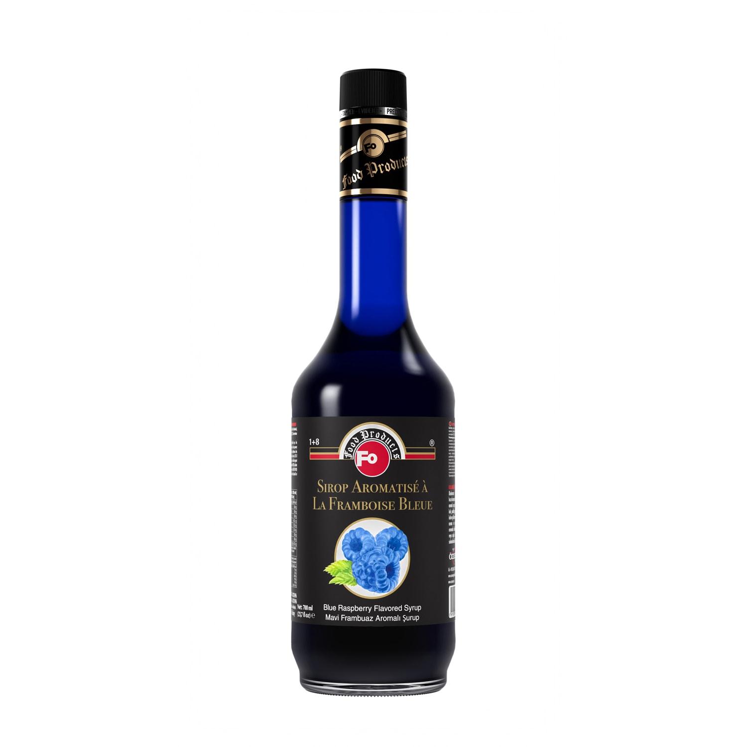 Mavi Frambuaz Aromalı Şurup 700 ml