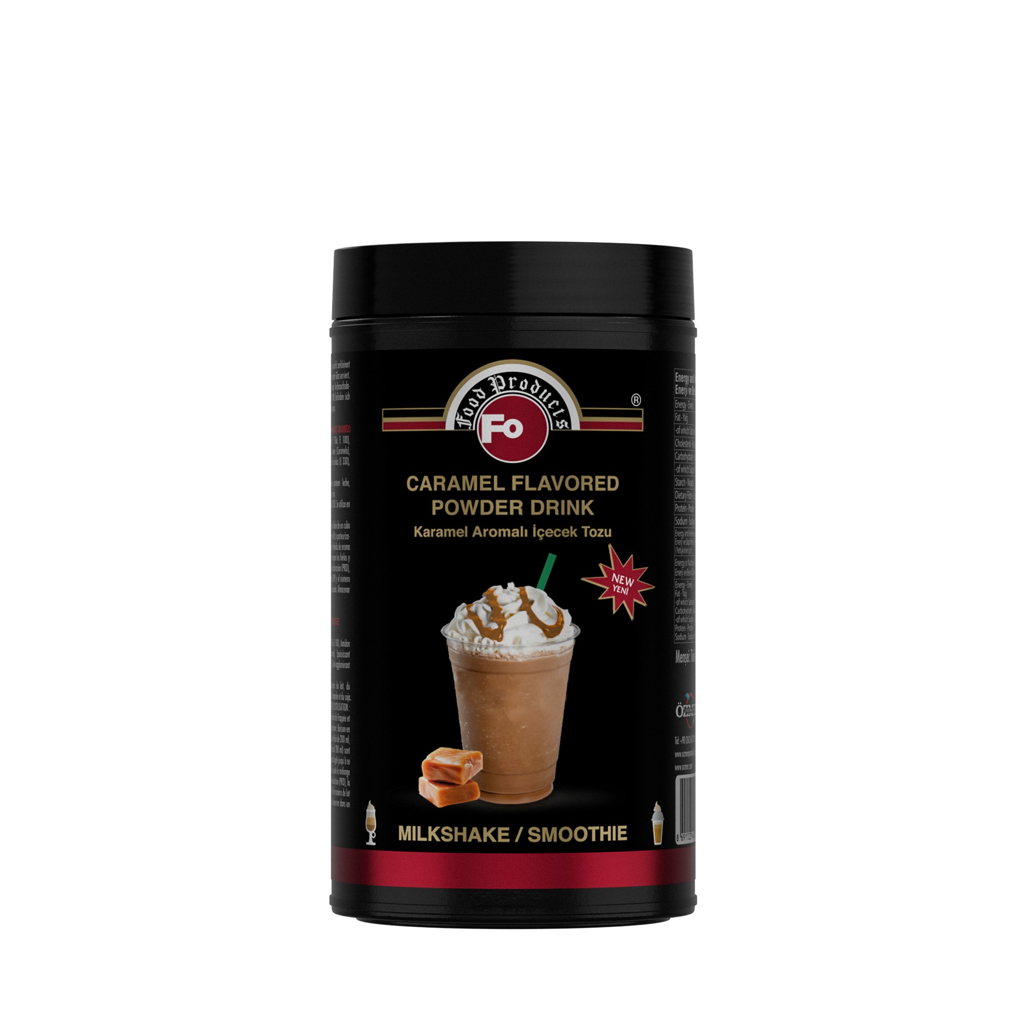 Karamel Aromalı İçecek Tozu / Milkshake 1 Kg