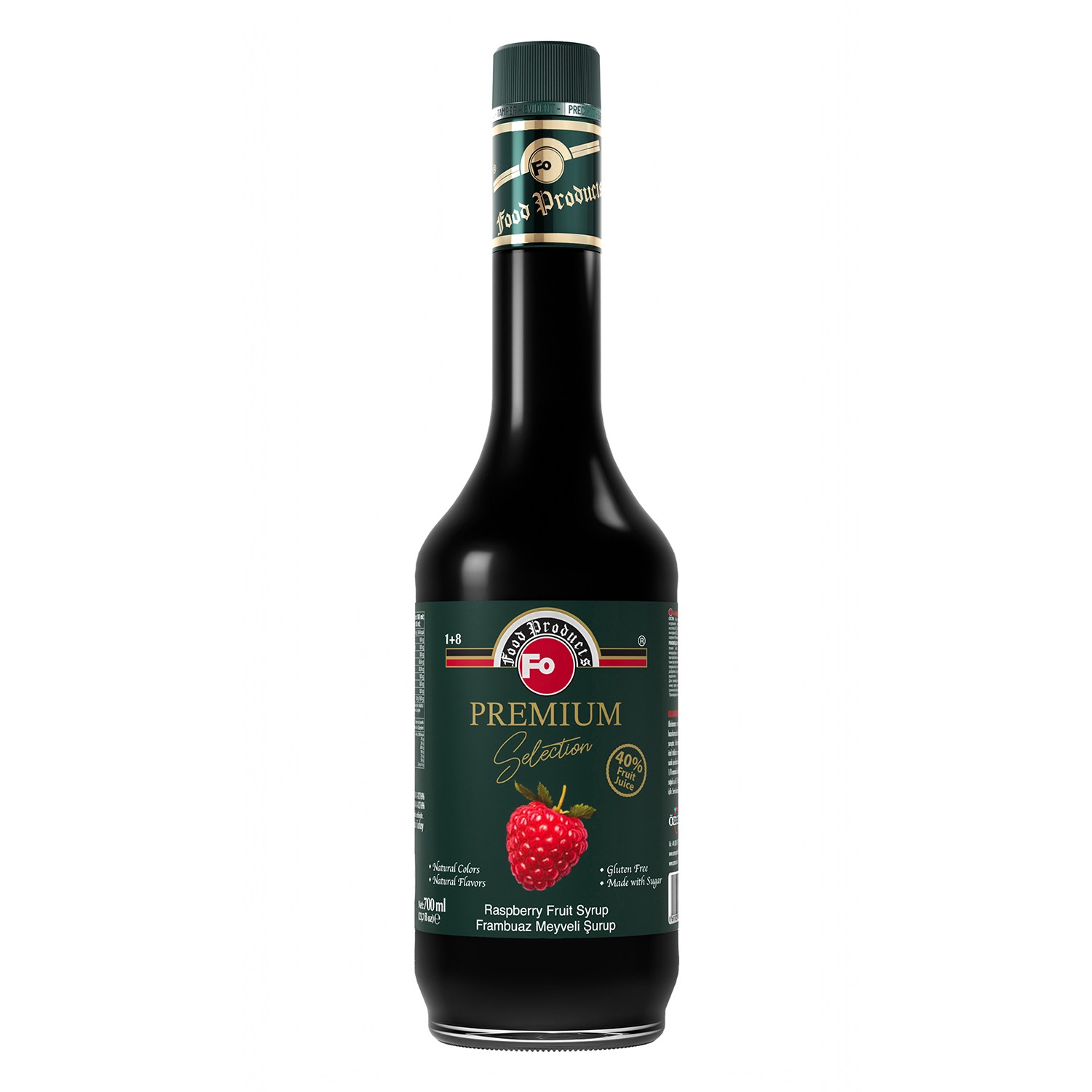 Frambuaz Meyveli Şurup - Premium 700 ml