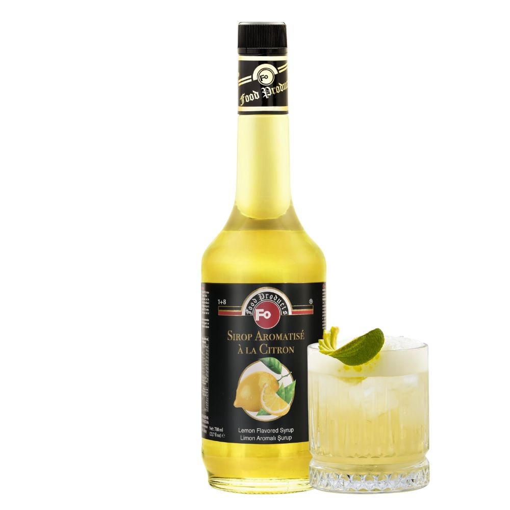 Limon Aromalı Kokteyl Şurubu (700 ml)