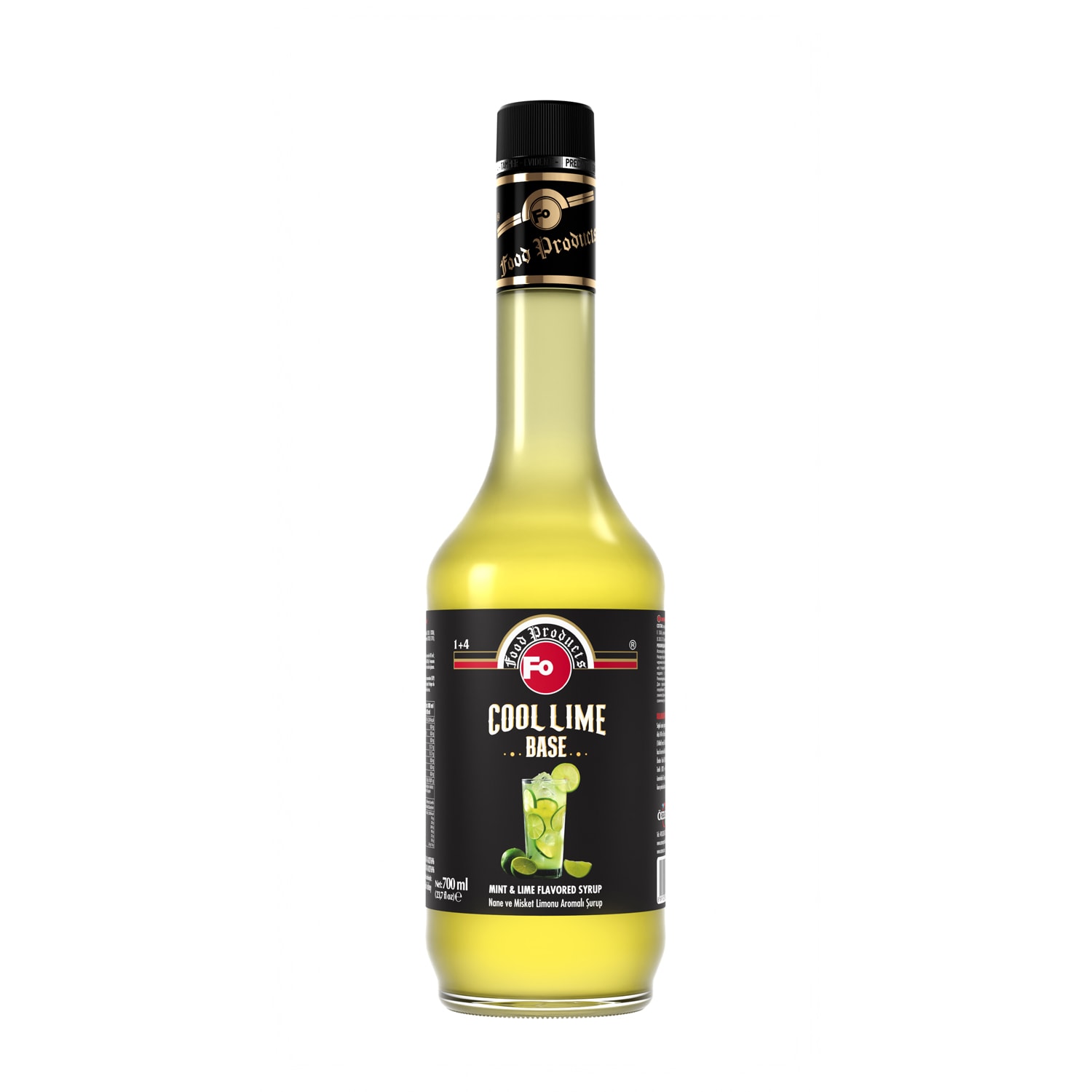 Nane ve Misket Limonu Aromalı Baz Şurup 700 ml