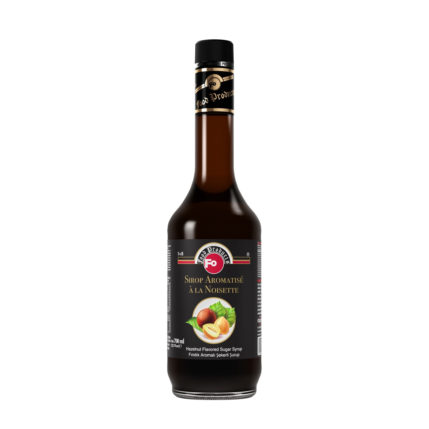 Fındık Aromalı Şurup - Şekerli 700 ml