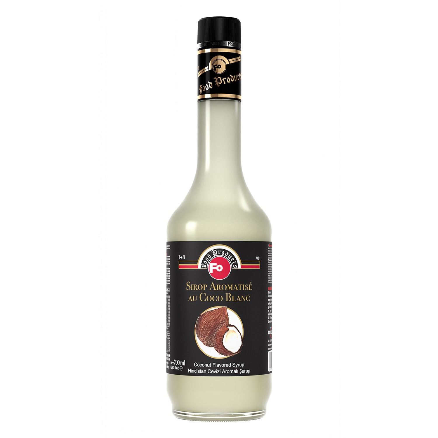 Hindistan Cevizi Aromalı Şurup Blanc 700 ml