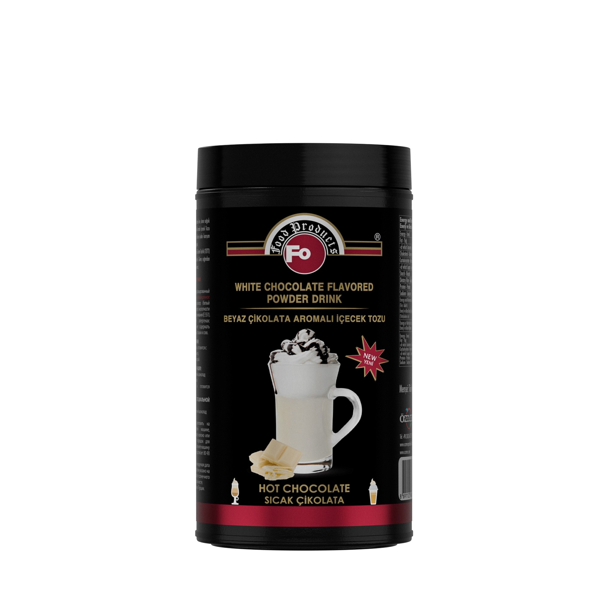 Beyaz Çikolata Aromalı İçecek Tozu 1 kg