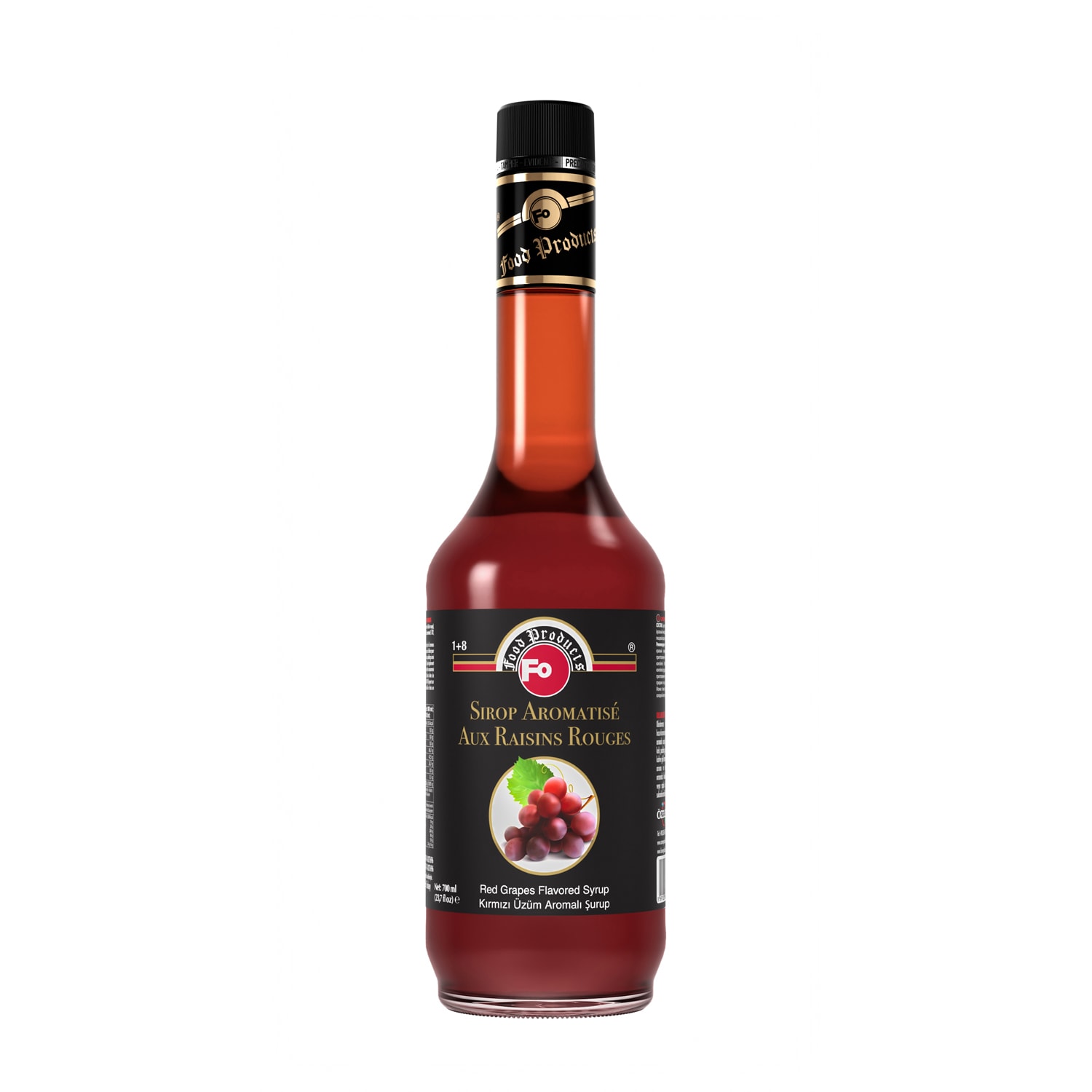 Kırmızı Üzüm Aromalı Şurup 700 ml