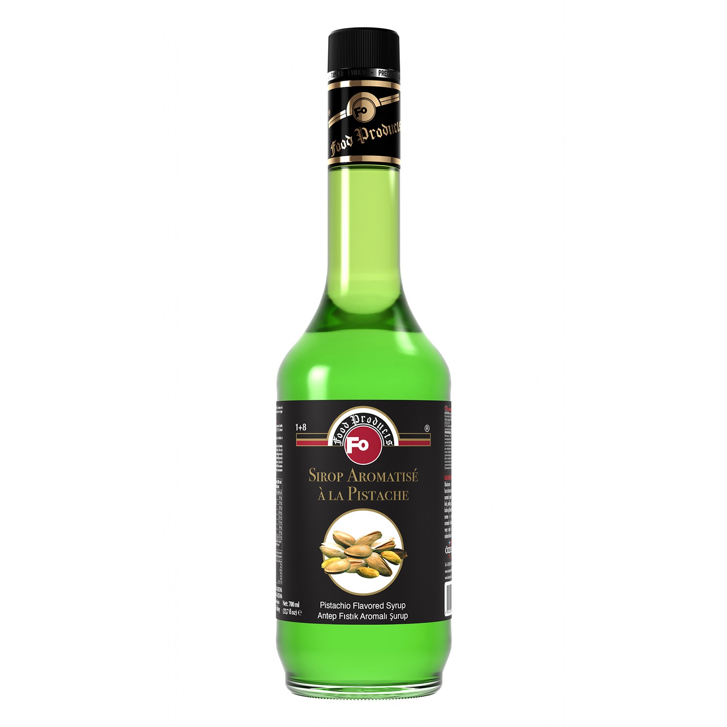 Antep Fıstık Aromalı Şekerli Şurup 700 ml