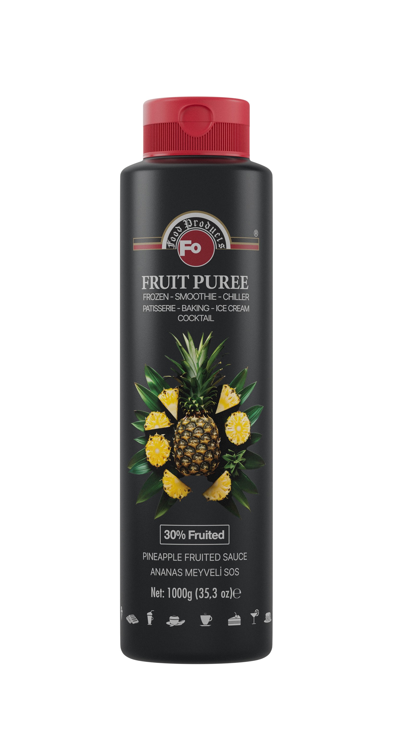 Ananas Meyveli Sos - Frozen 1 kg