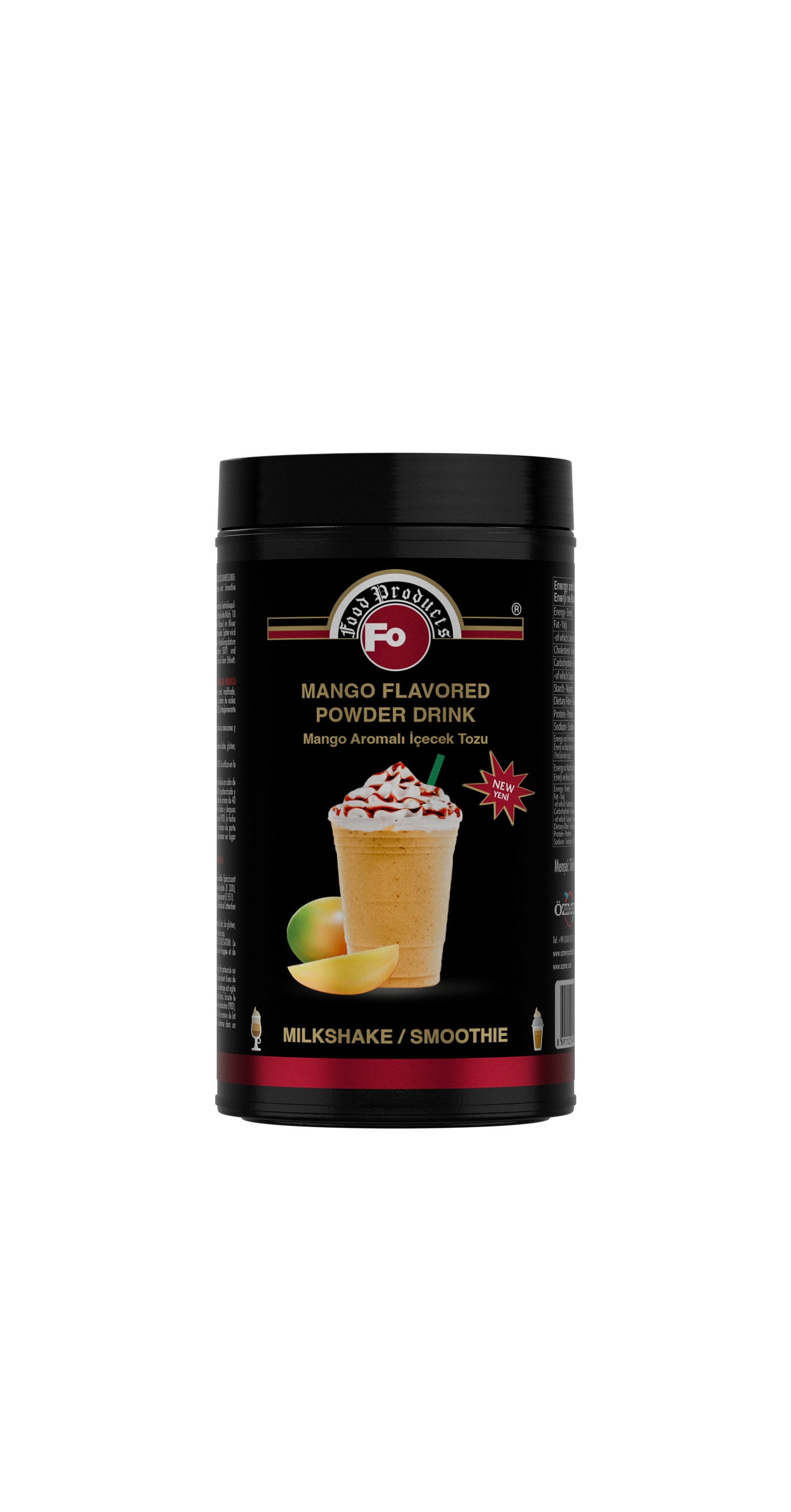 Mango Aromalı İçecek Tozu / Milkshake 1 Kg