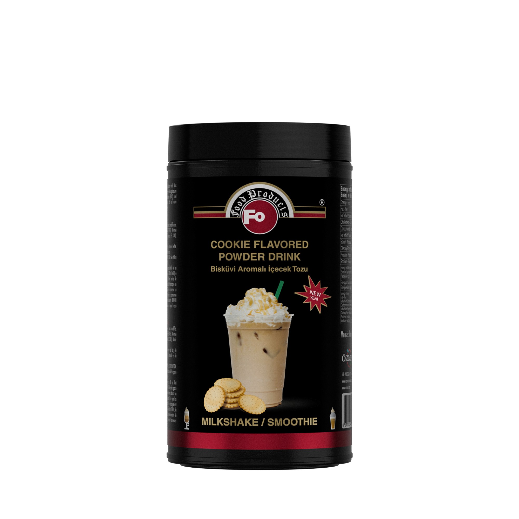 Bisküvi Aromalı İçecek Tozu / Milkshake 1 kg