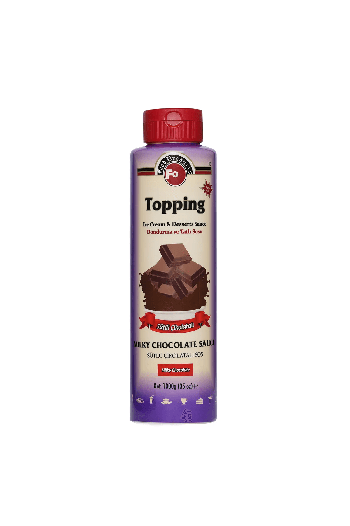 Sütlü Çikolatalı Dondurma Sosu 1 kg