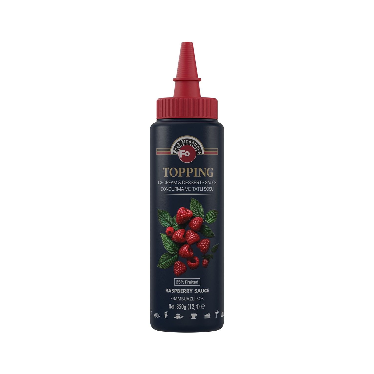 Frambuazlı Dondurma Sosu 350 gr