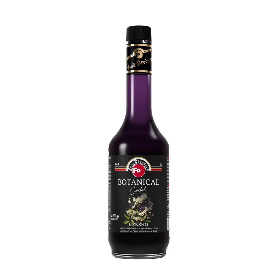 Lavanta, Mürver ve Portakal Çiçeği Aromalı Şurup - Kensho 700 ml