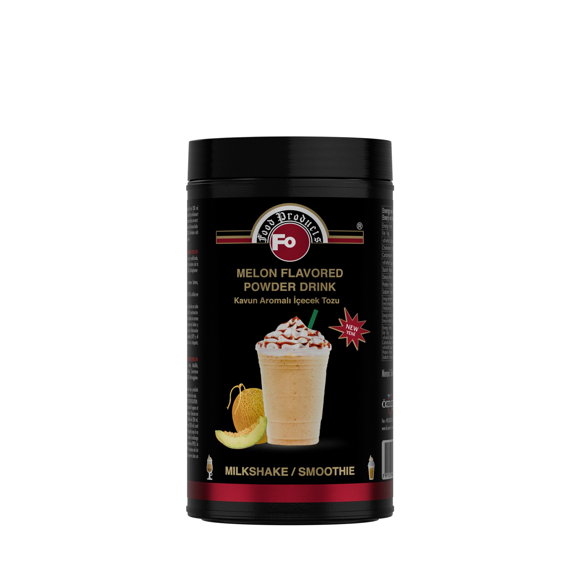 Kavun Aromalı İçecek Tozu / Milkshake 1 Kg