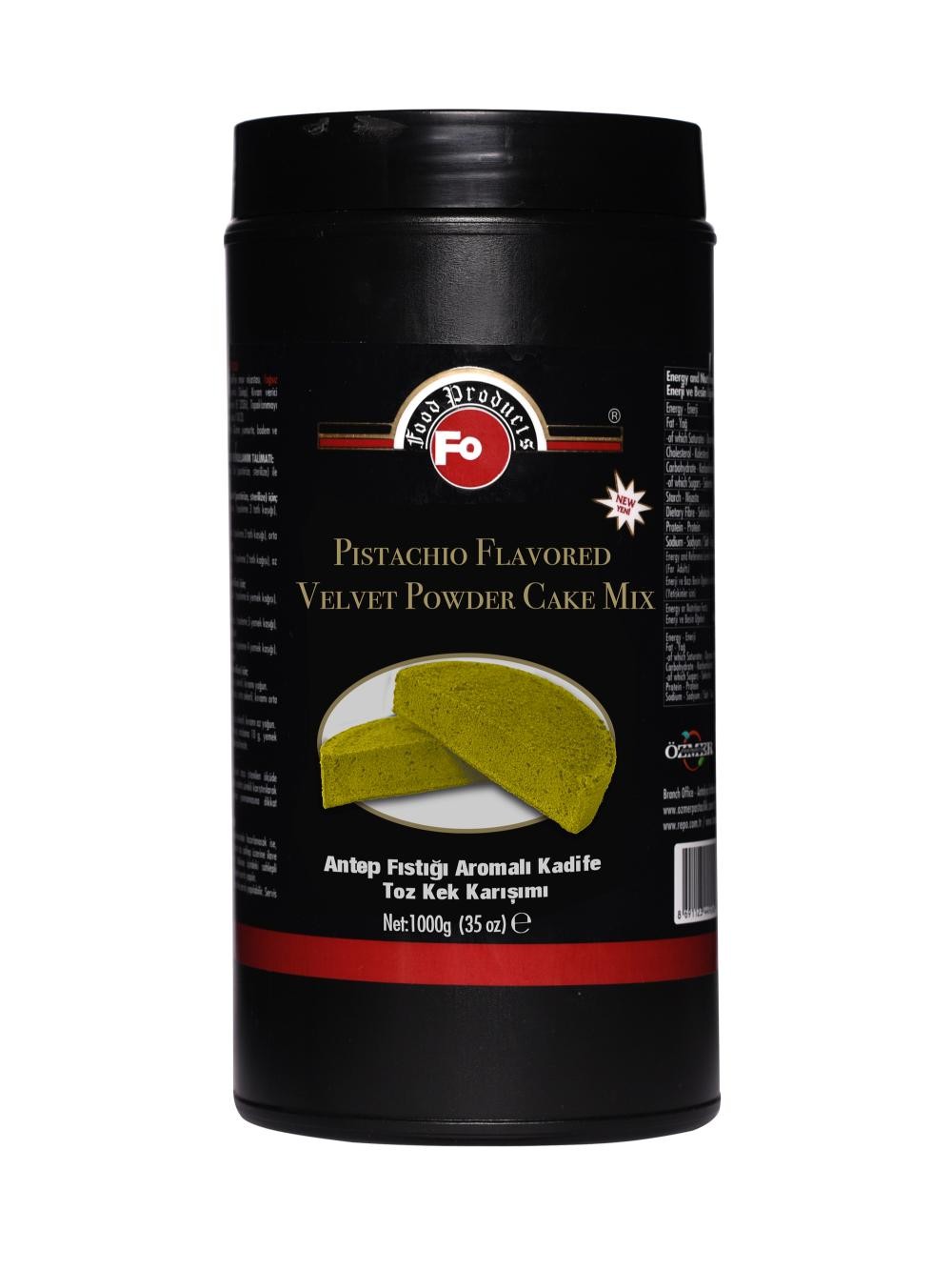 Antep Fıstığı Aromalı Kadife Kek Karışımı 1 kg