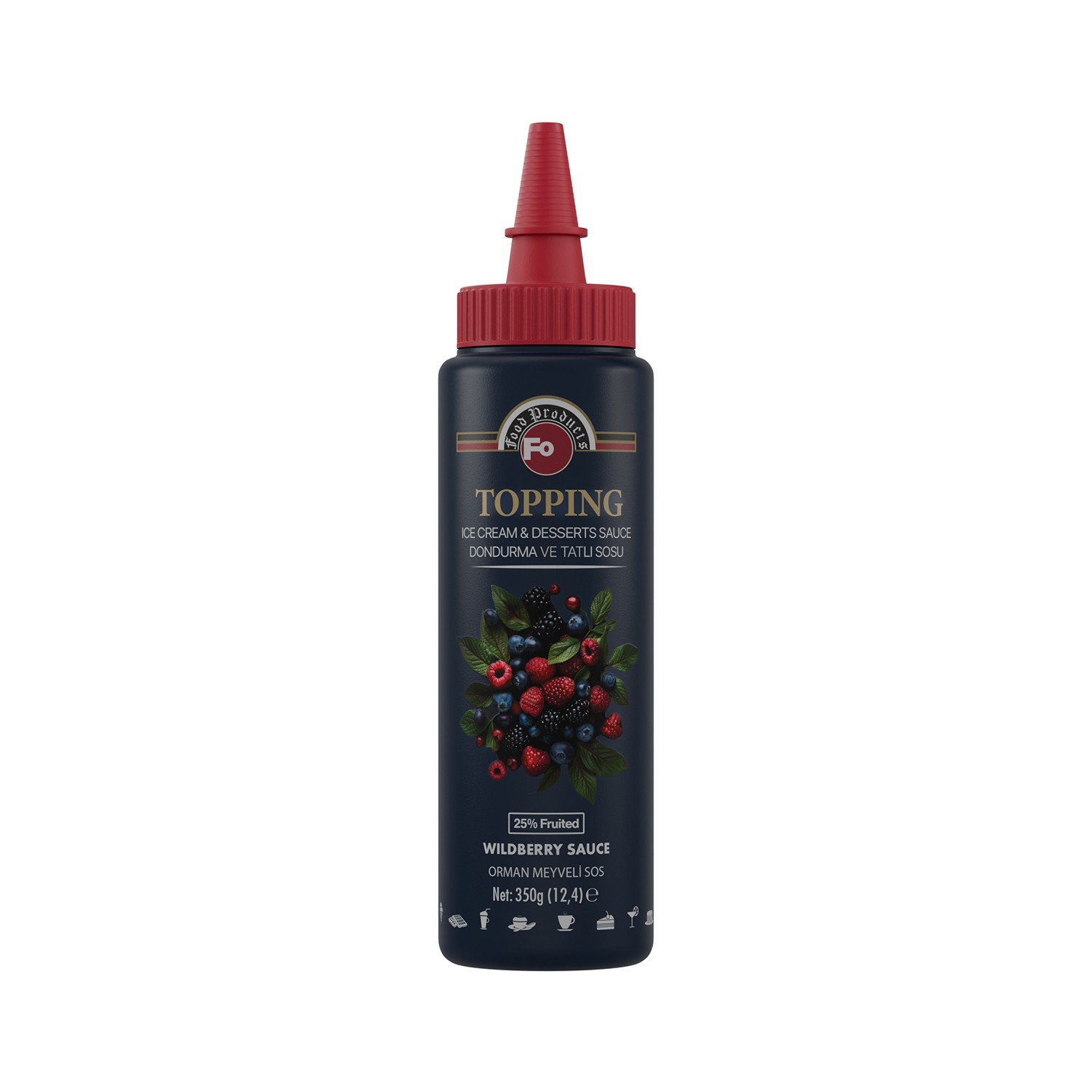 Orman Meyveli Topping Dondurma Sosu 350 gr