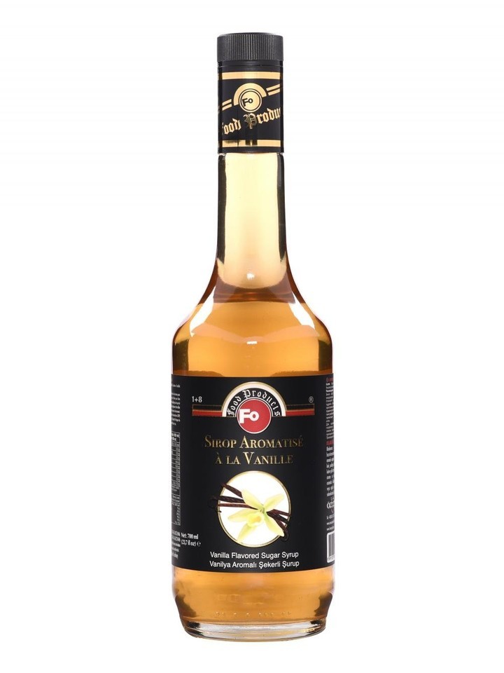 Vanilya Aromalı Kahve Şurubu - Şekerli 700 ml