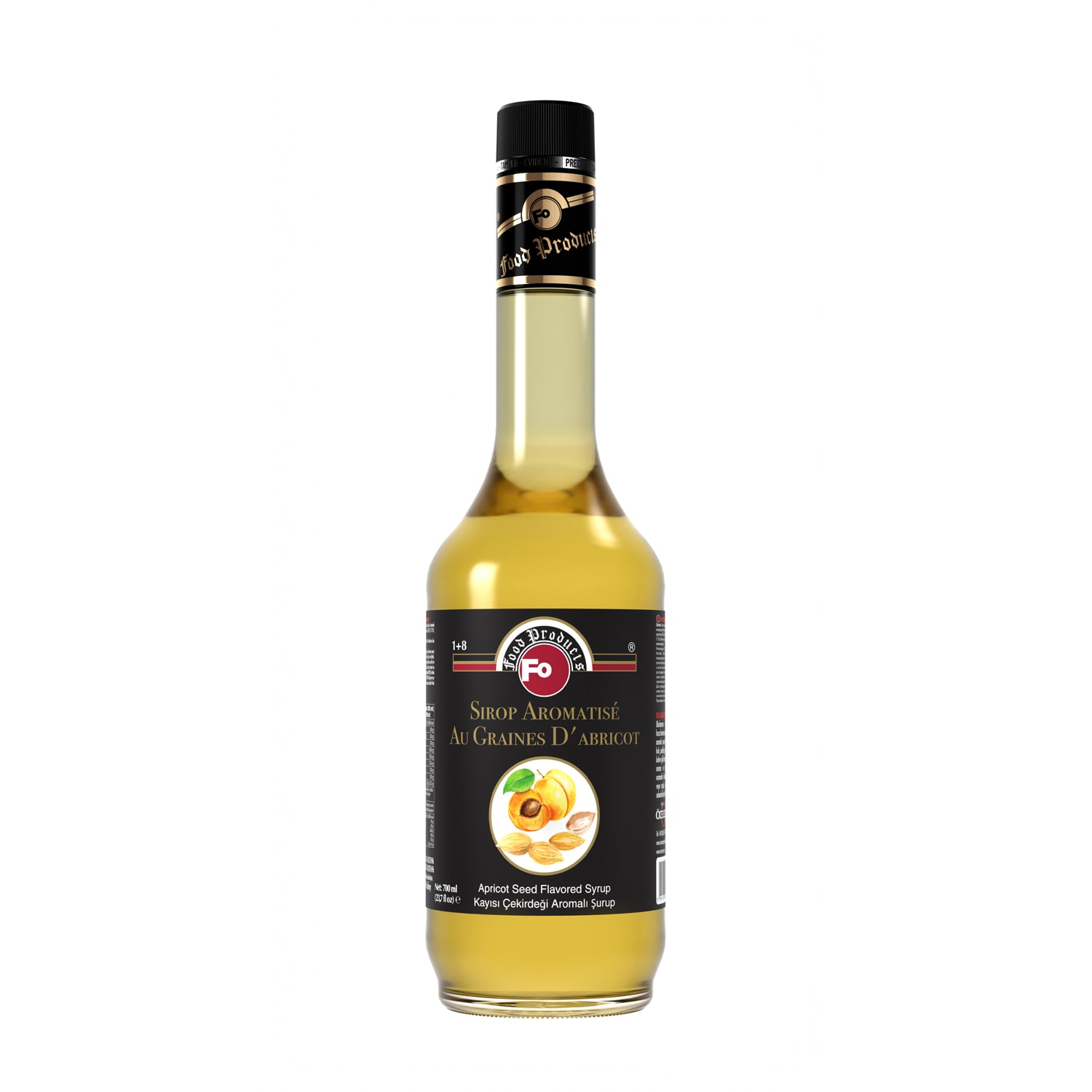Kayısı Çekirdeği Aromalı Şurup 700 ml