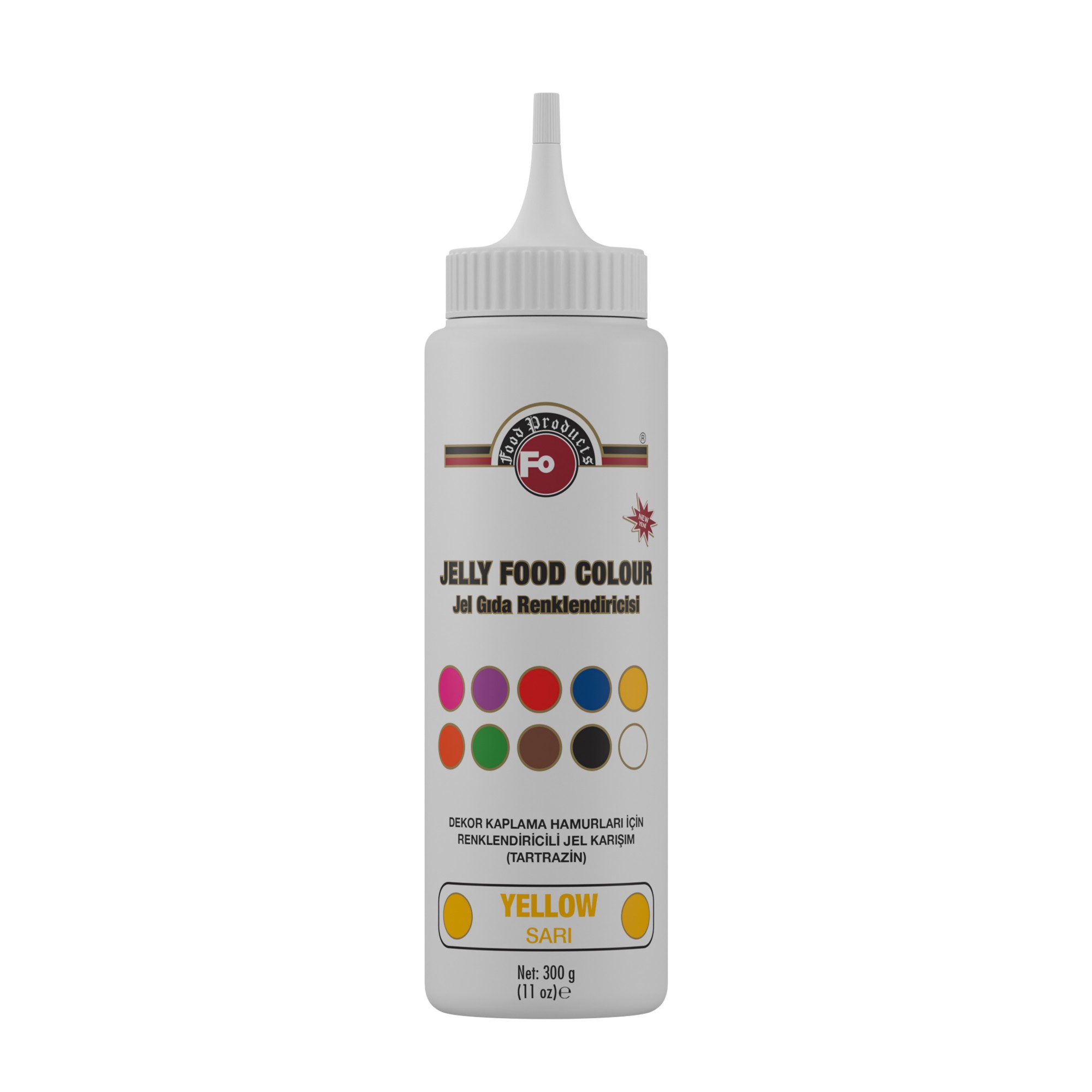 Sarı Jel Gıda Boyası 300 gr