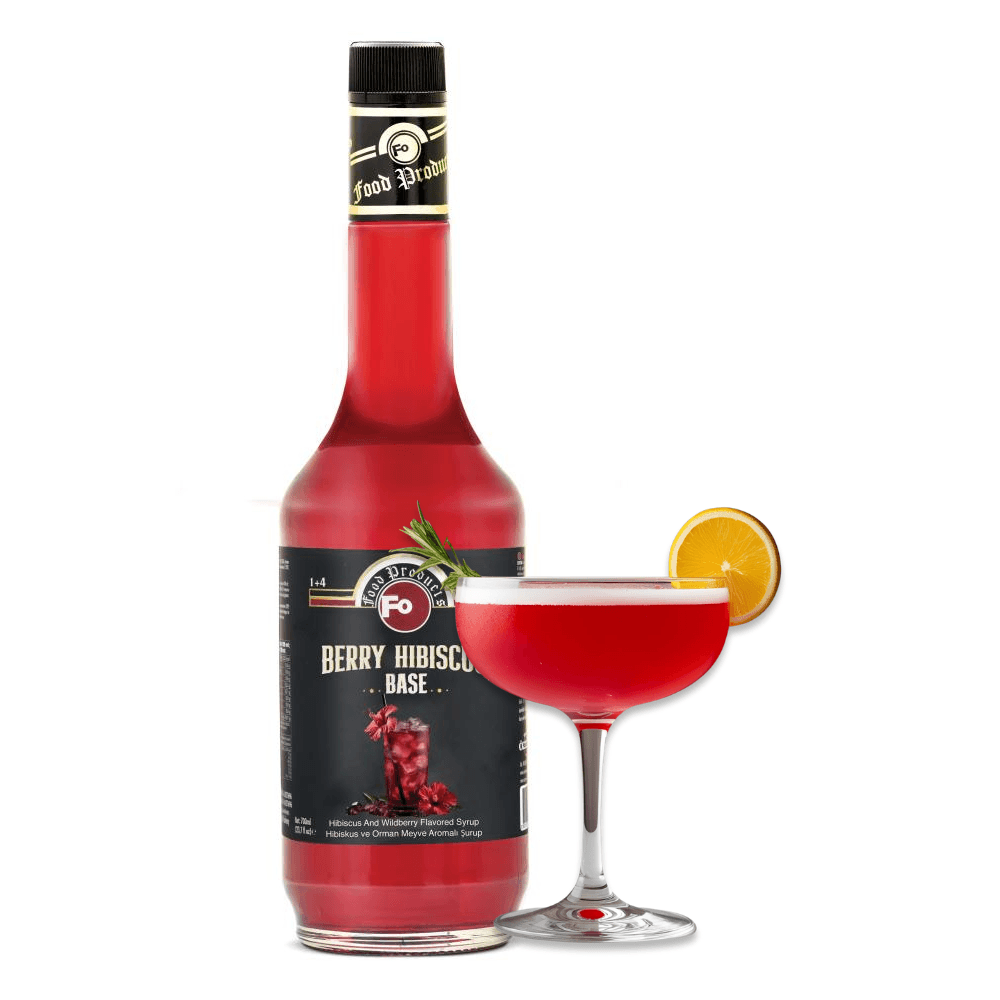 Hibiskus Ve Orman Meyve Aromalı Baz Şurup 700 ml