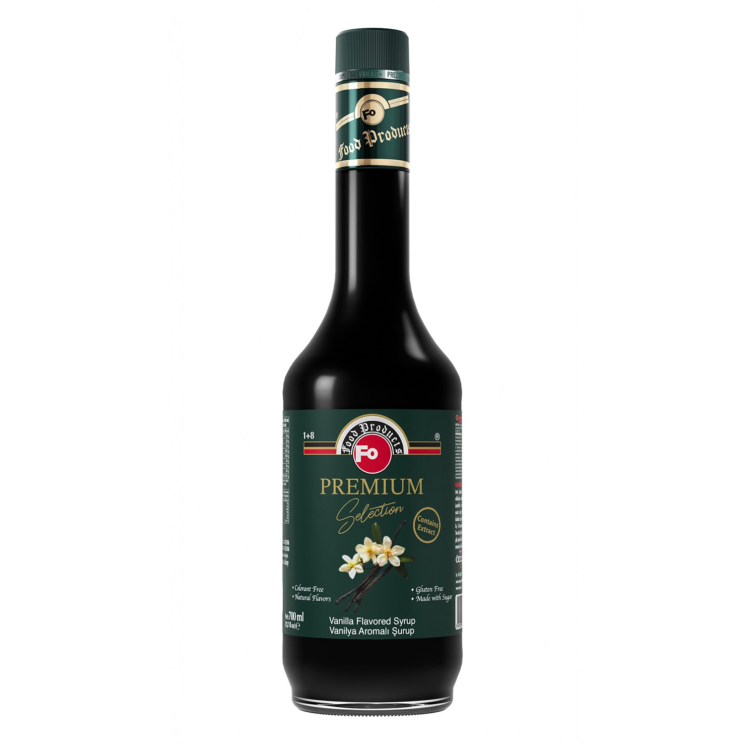 Vanilya Aromalı Şurup - Premium 700 ml