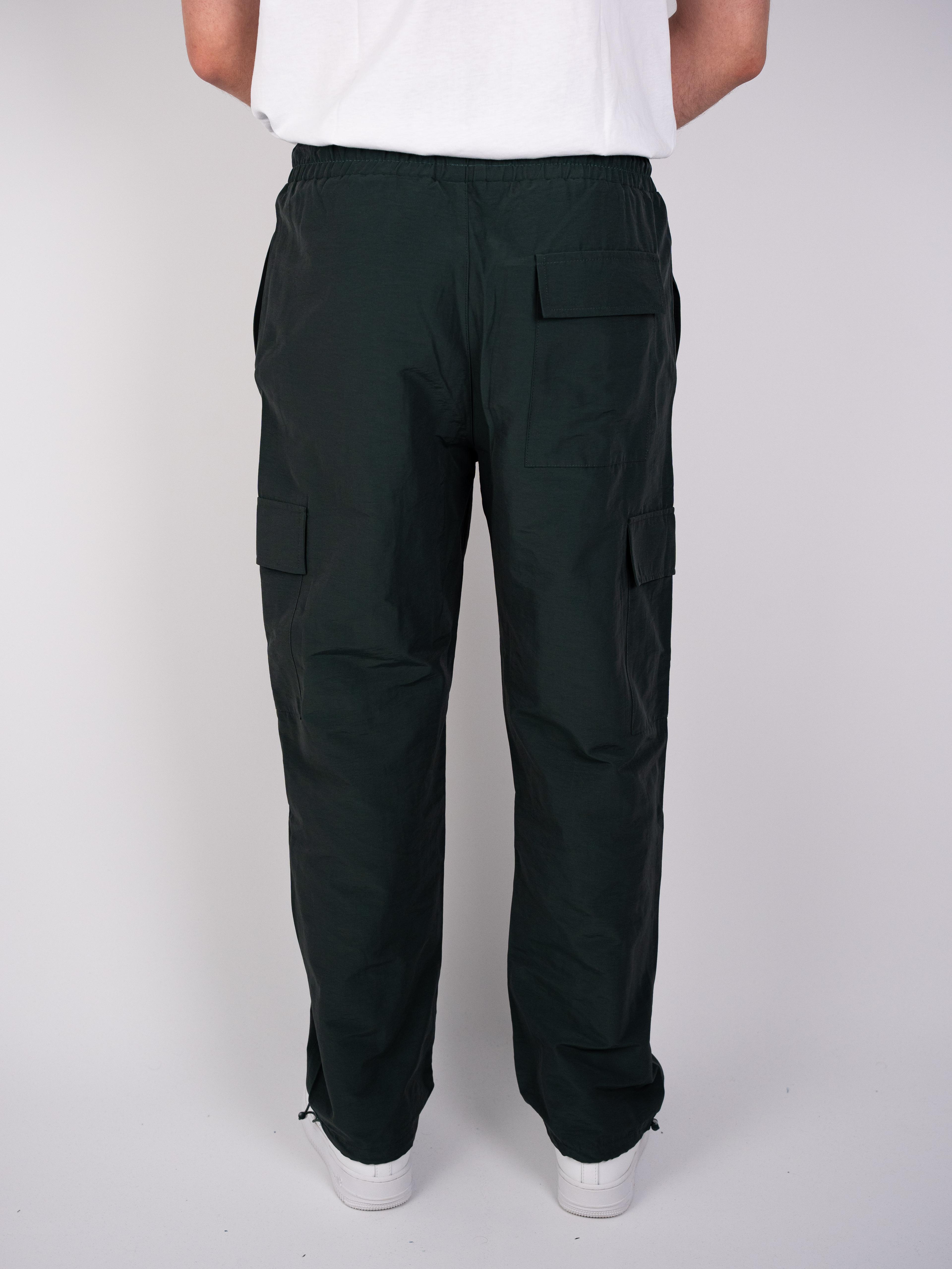 Paraşüt Kargo Cepli Yeşil Pantolon