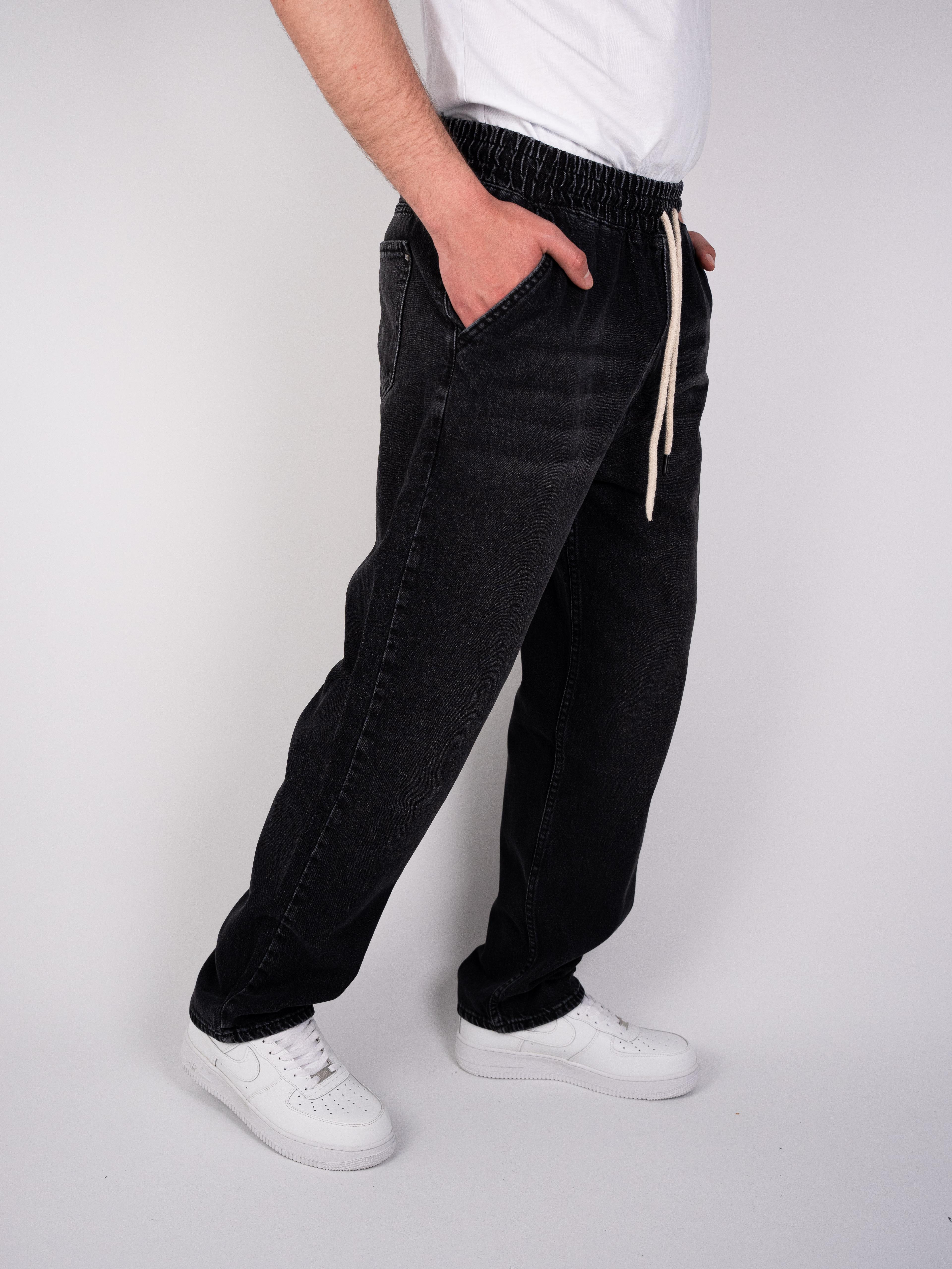 Baggy Beli Lastikli Pantolon